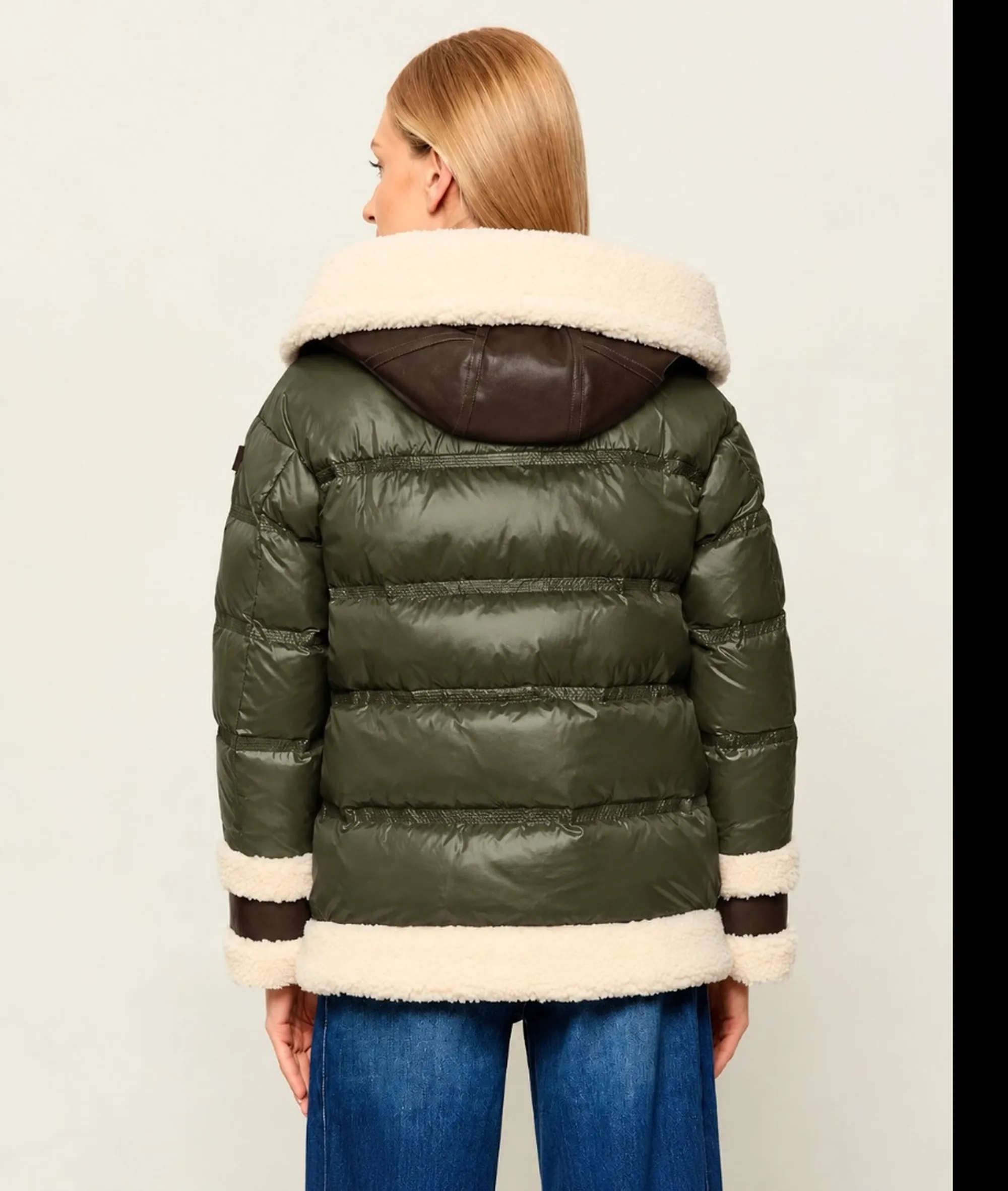 Peuterey Piumino Kunto Bg 02 Ecofur Verde Ped5886 200600