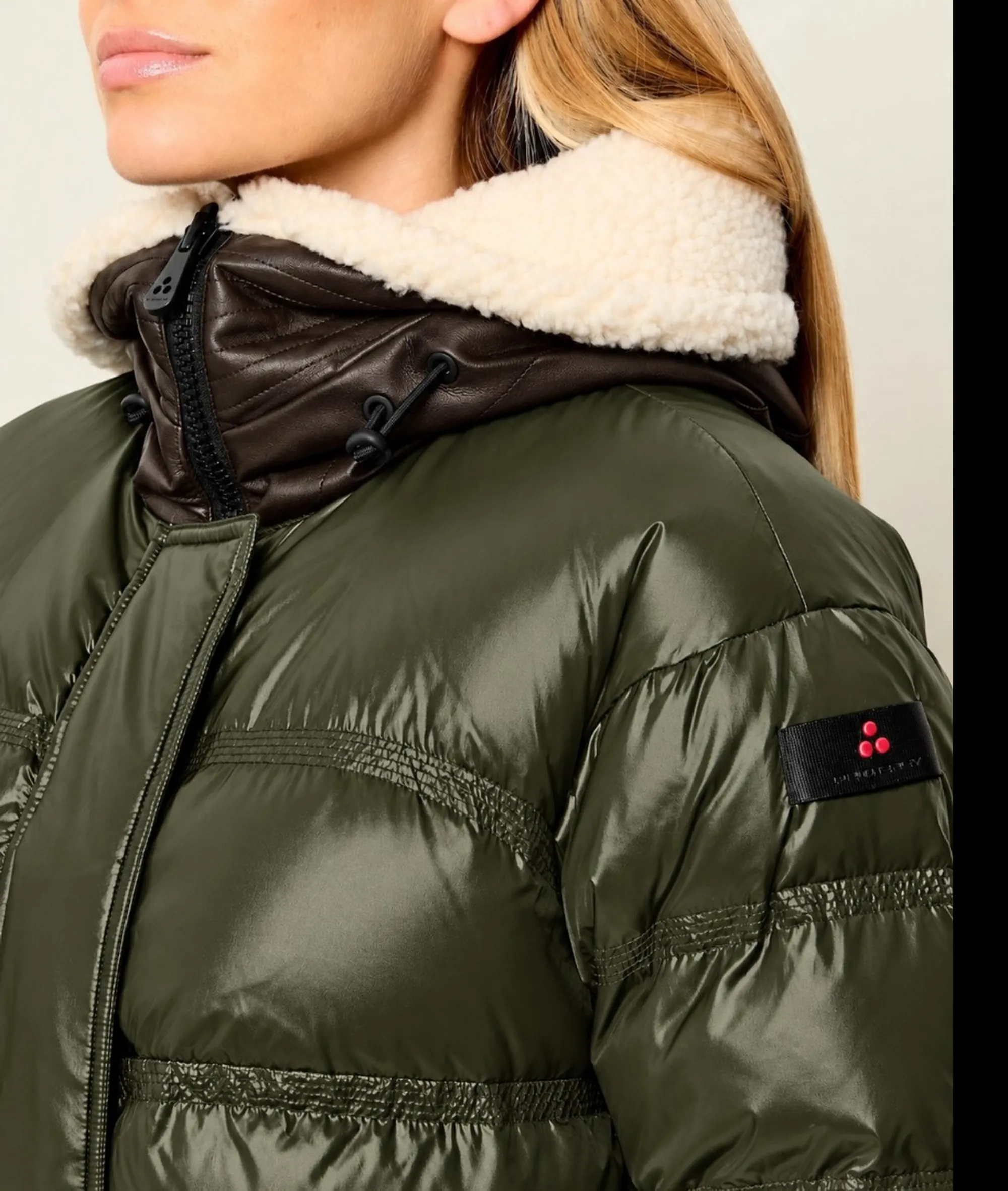 Peuterey Piumino Kunto Bg 02 Ecofur Verde Ped5886 200602