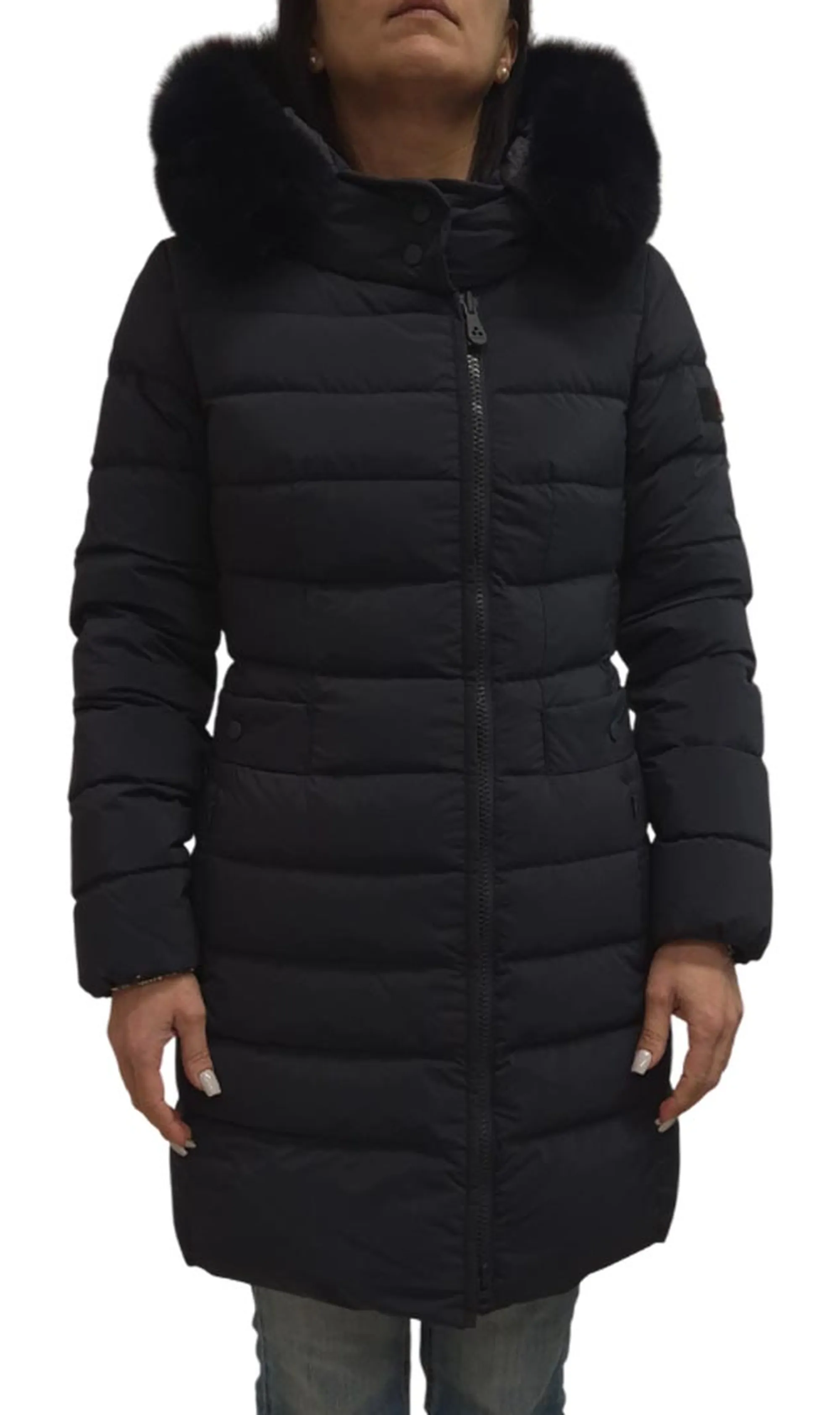 Peuterey Piumino Seriola Ml 06 Fur Blu Ped5458 168656