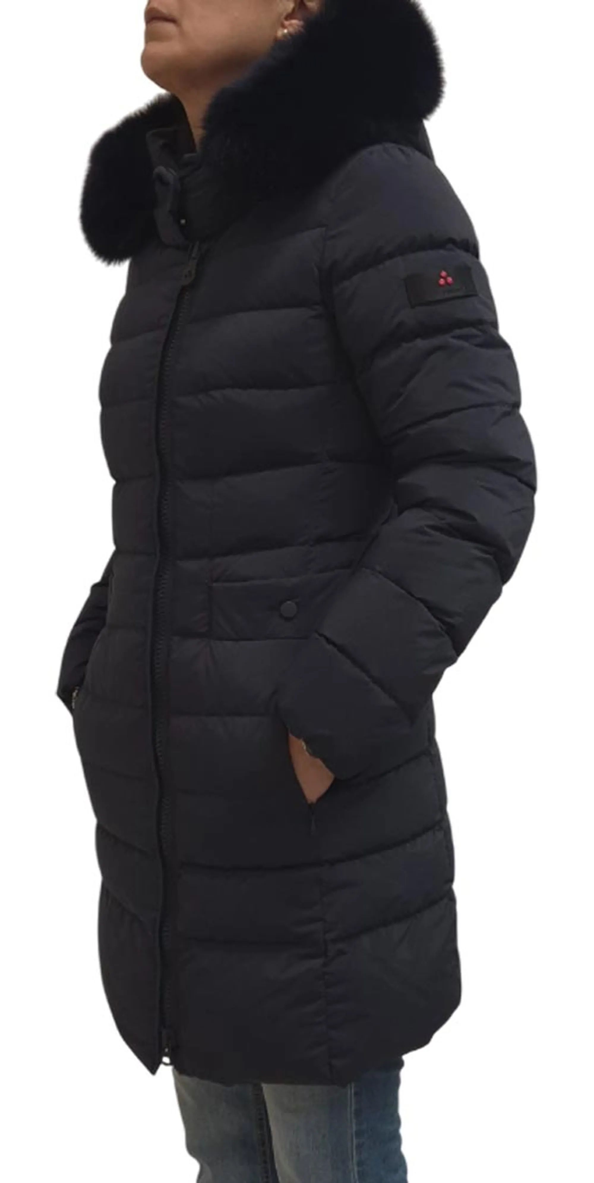 Peuterey Piumino Seriola Ml 06 Fur Blu Ped5458 168657