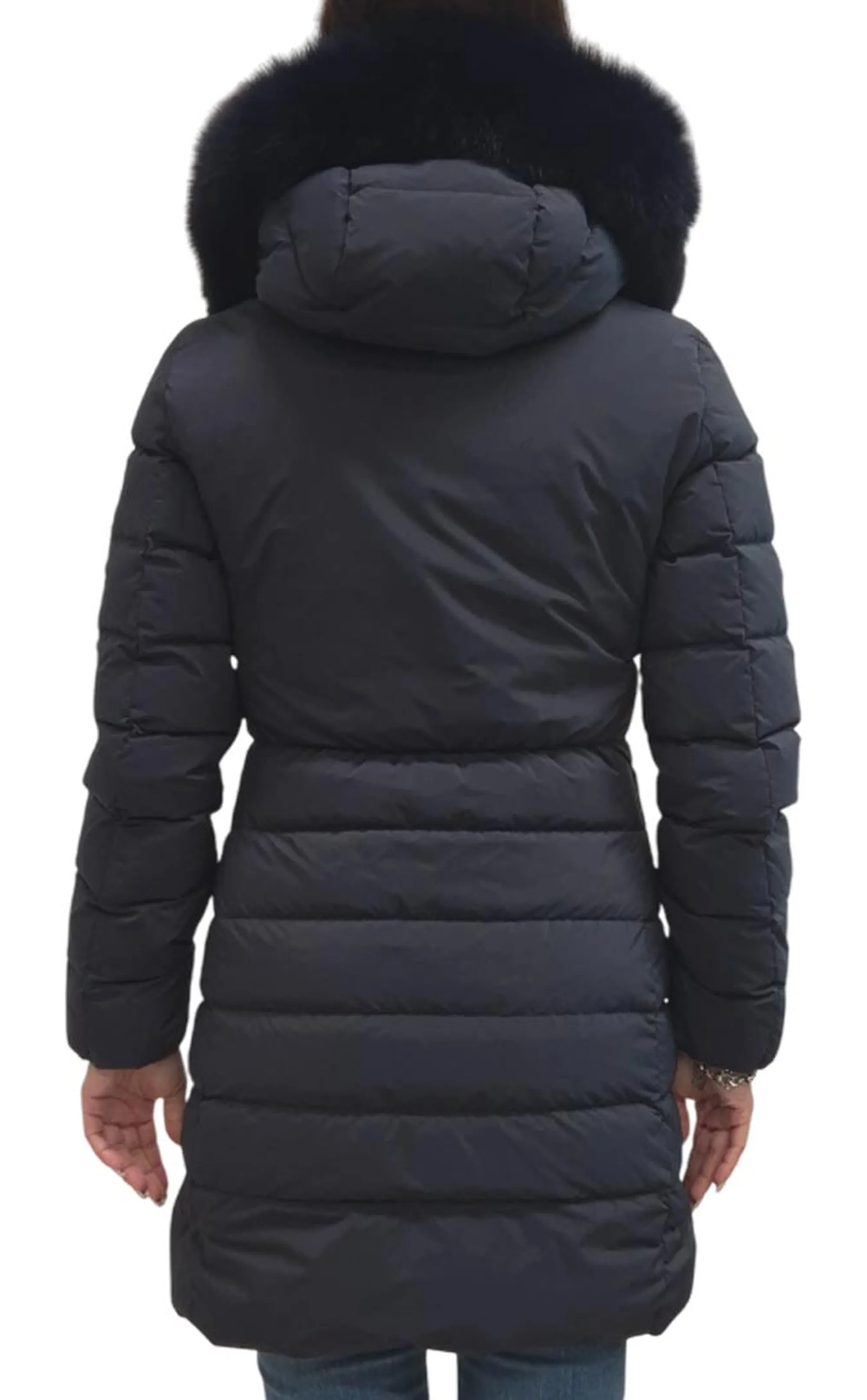 Peuterey Piumino Seriola Ml 06 Fur Blu Ped5458 168659