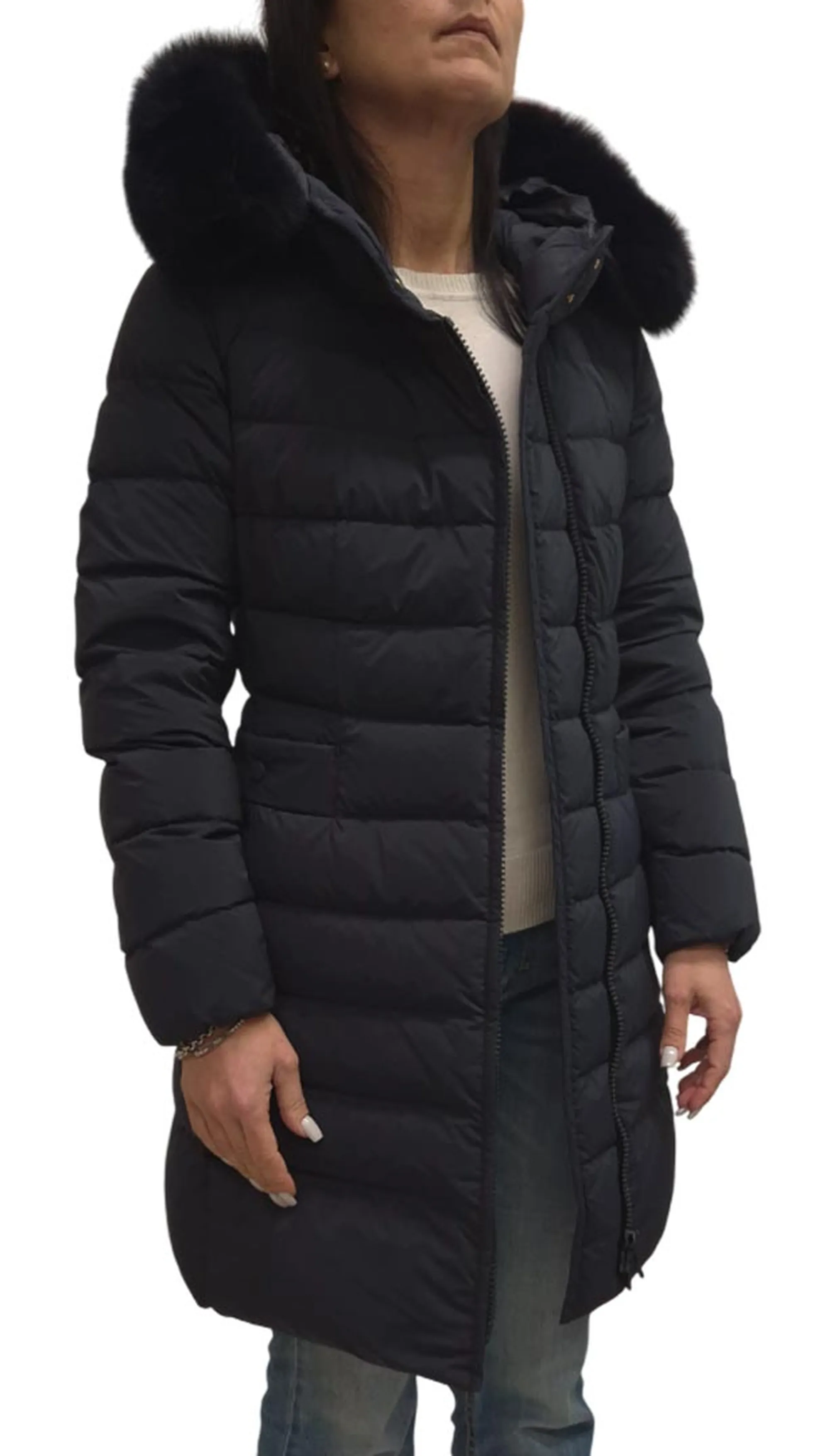 Peuterey Piumino Seriola Ml 06 Fur Blu Ped5458 168660