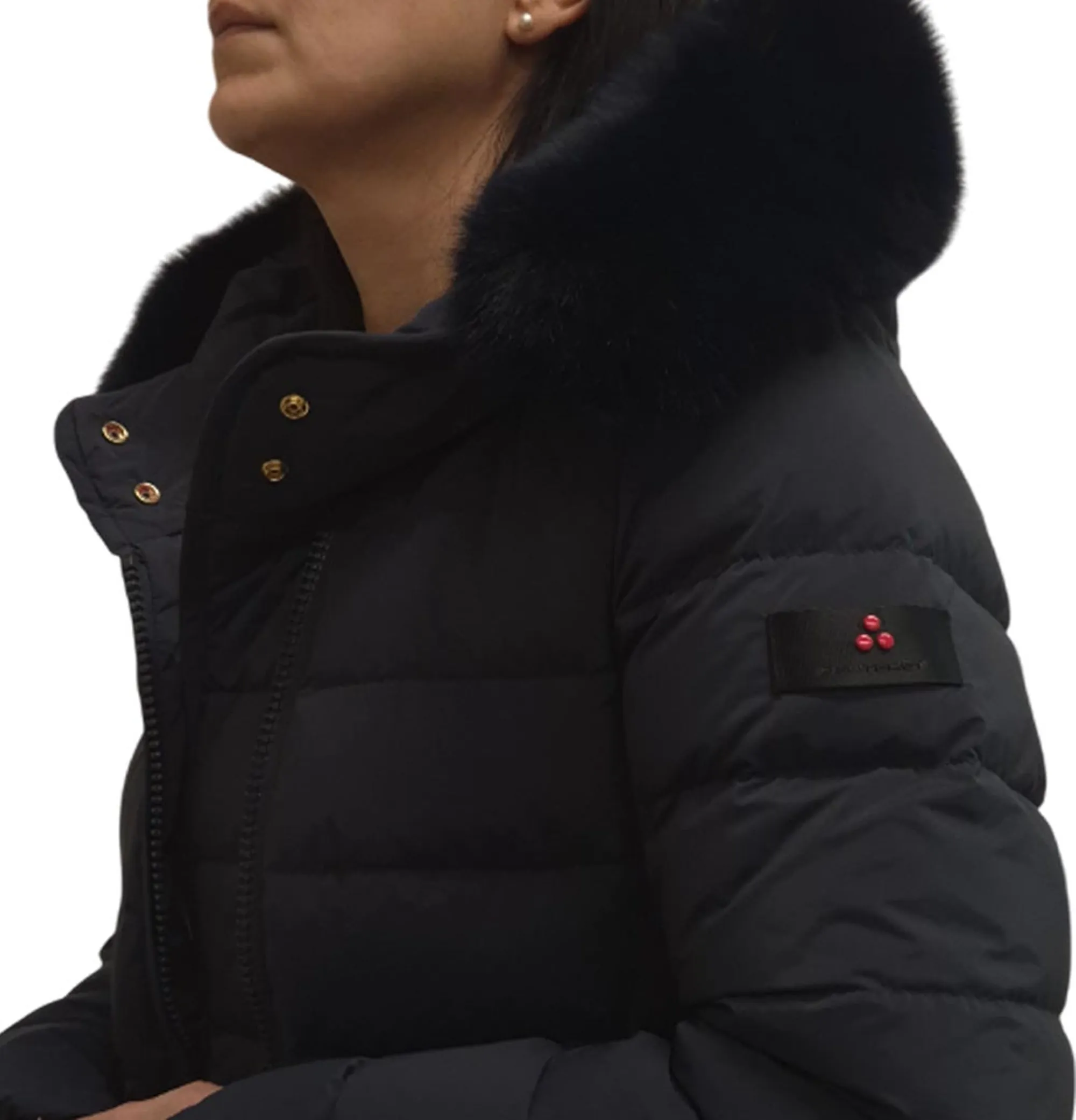 Peuterey Piumino Seriola Ml 06 Fur Blu Ped5458 168662