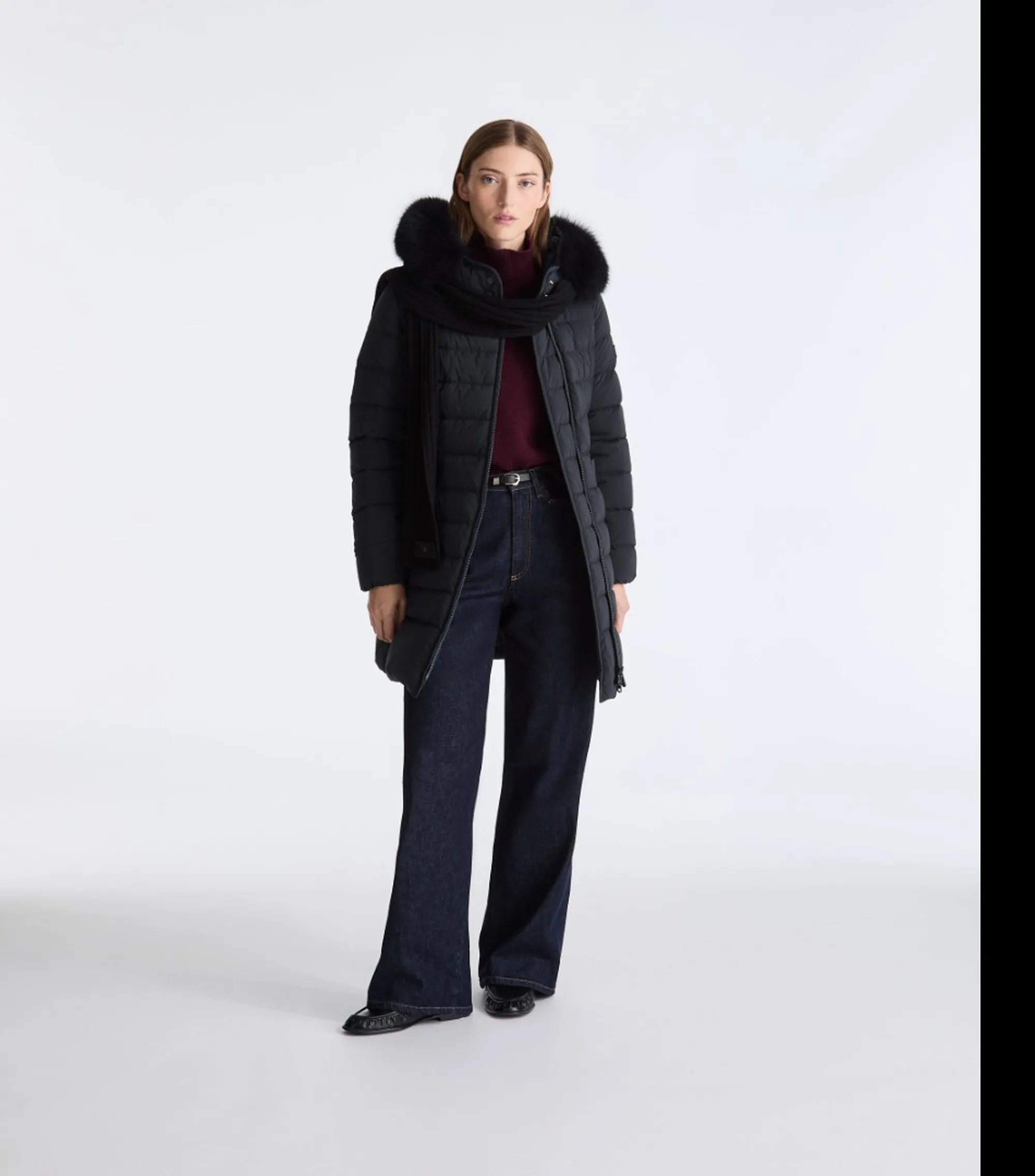 Peuterey B'Seriola Down Jacket Ml 06 Fur' Blu Ped5458 192669