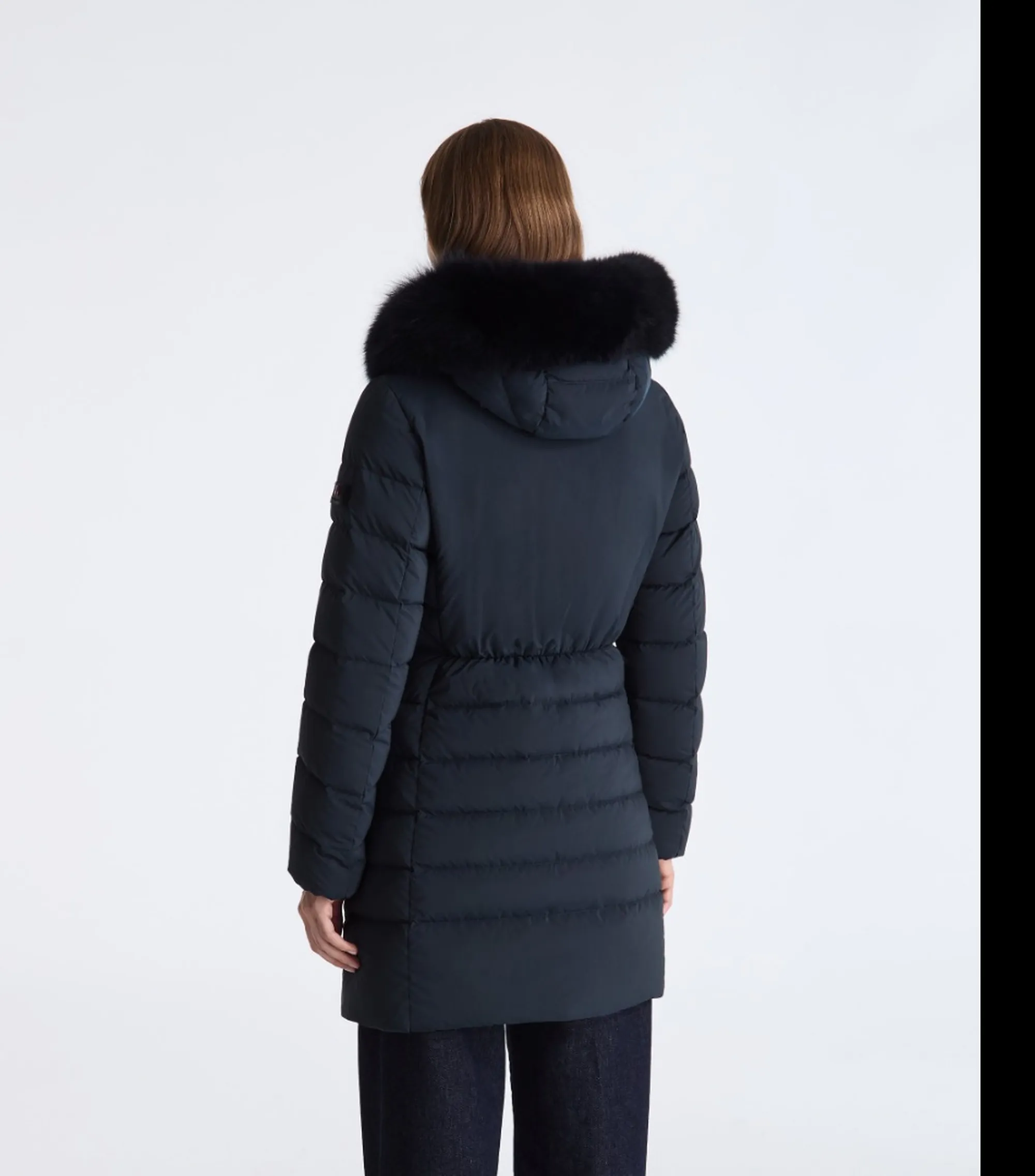 Peuterey B'Seriola Down Jacket Ml 06 Fur' Blu Ped5458 192672