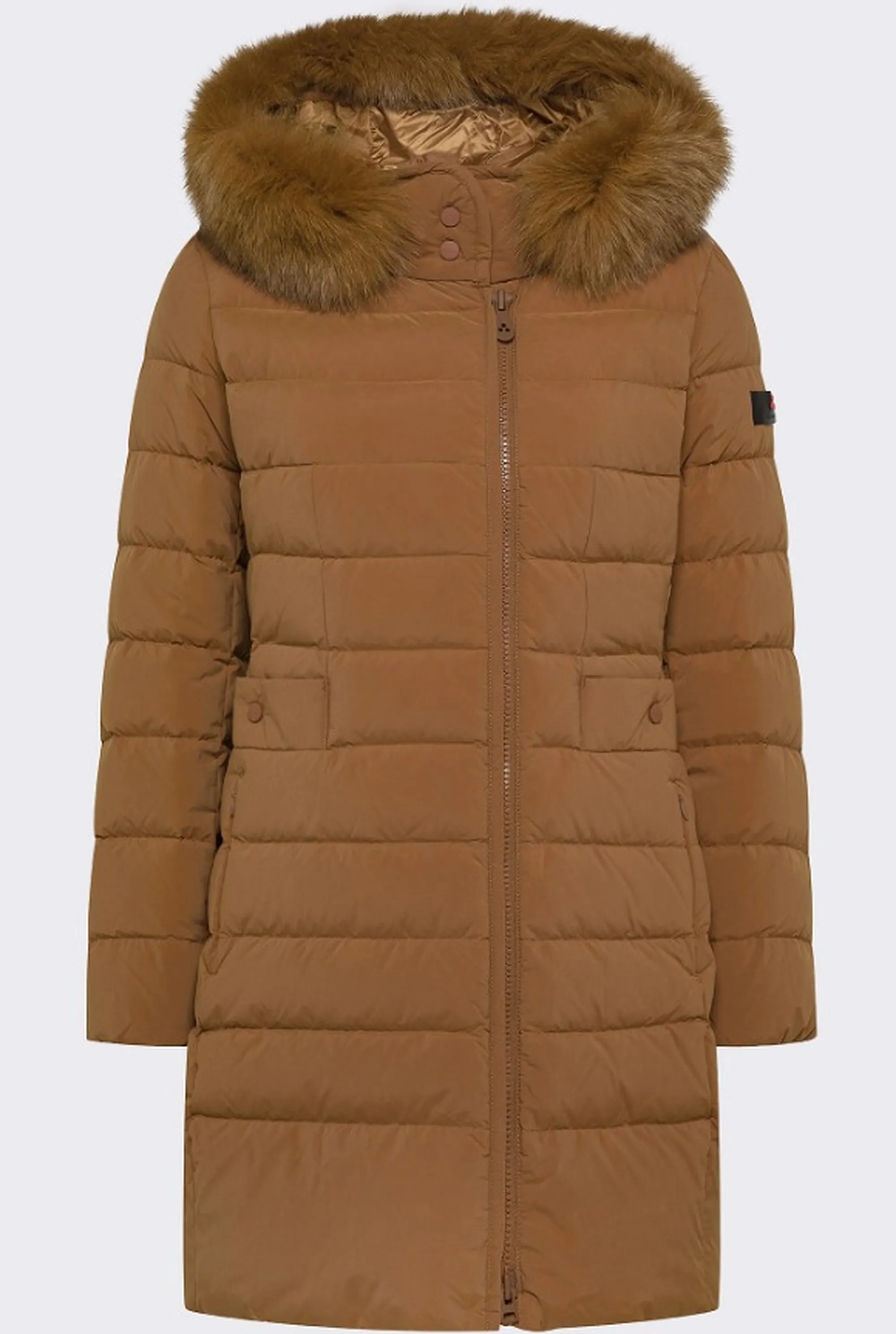 Peuterey B'Seriola Down Jacket Ml 06 Fur' Walnuts Ped5458 192555