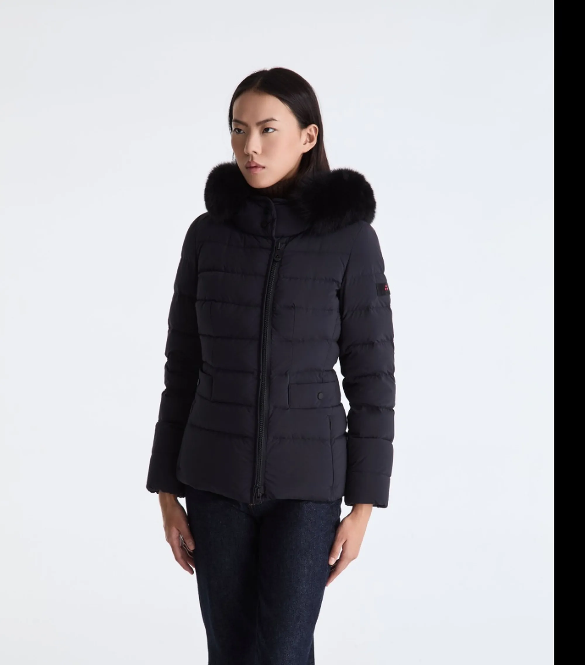 Peuterey Piumino Turmalet Ml 06 Fur Corvo Ped5457 192346
