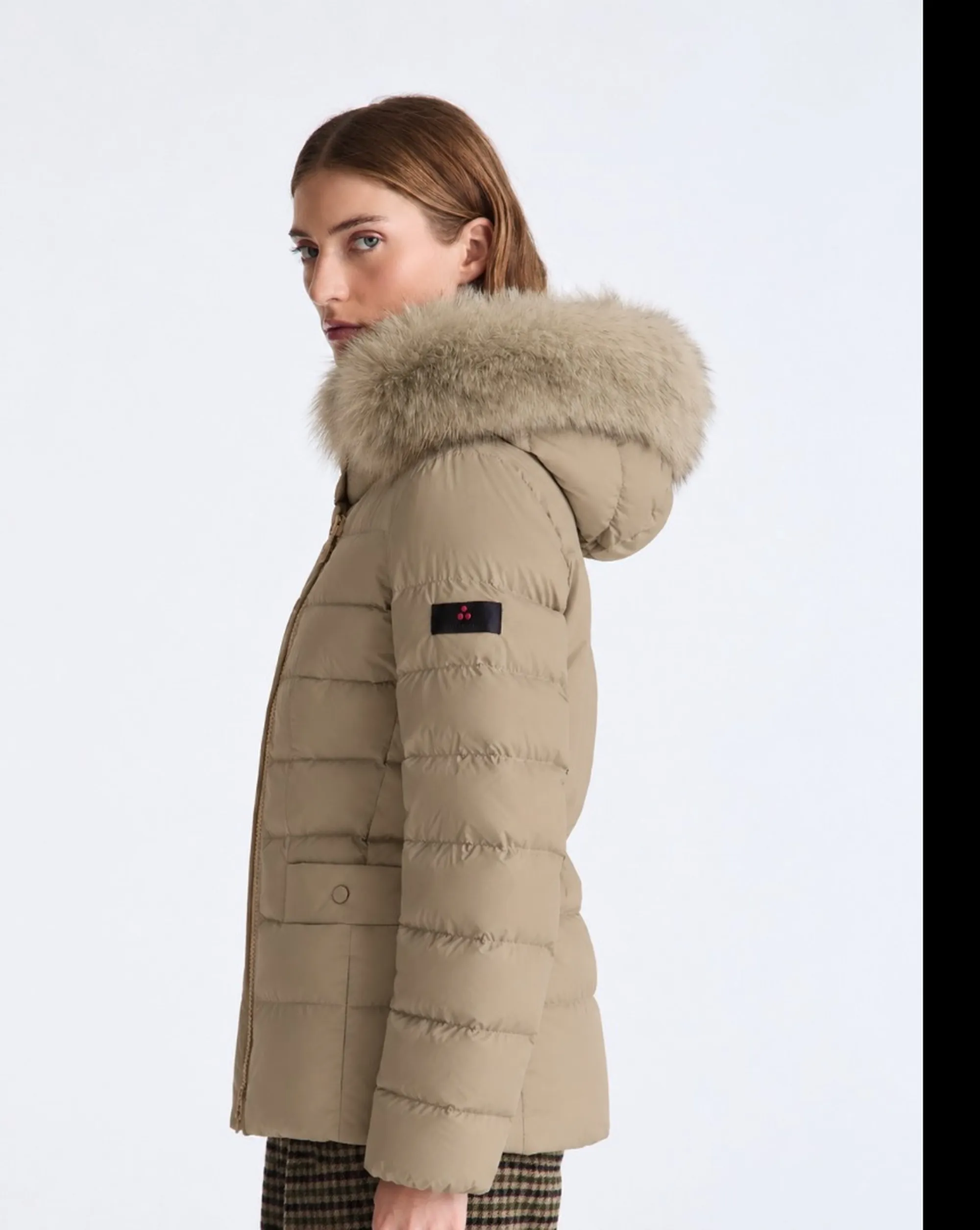 Peuterey Piumino Turmalet Ml 06 Fur Sesamo Ped5457 192367