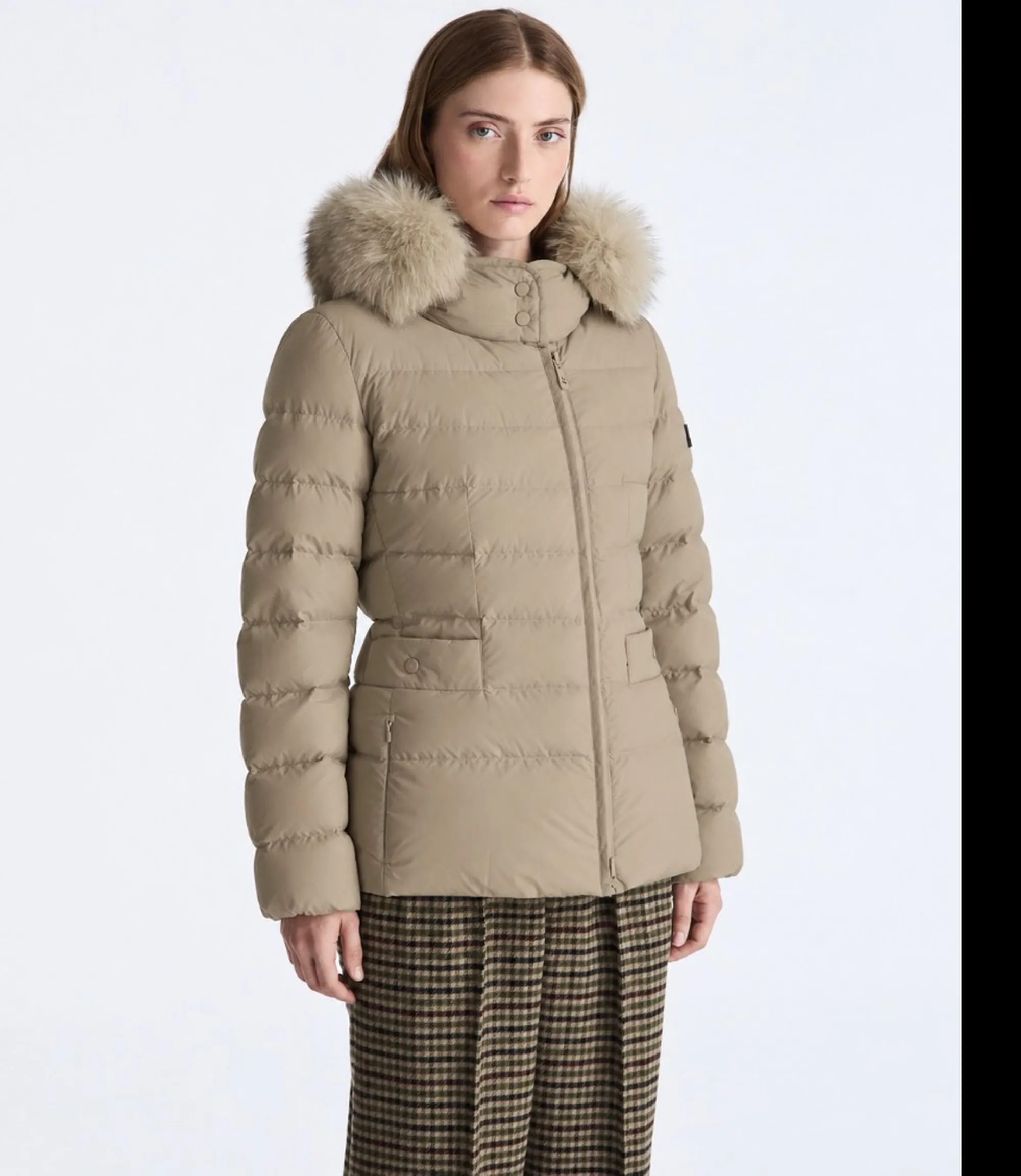 Peuterey Piumino Turmalet Ml 06 Fur Sesamo Ped5457 192368