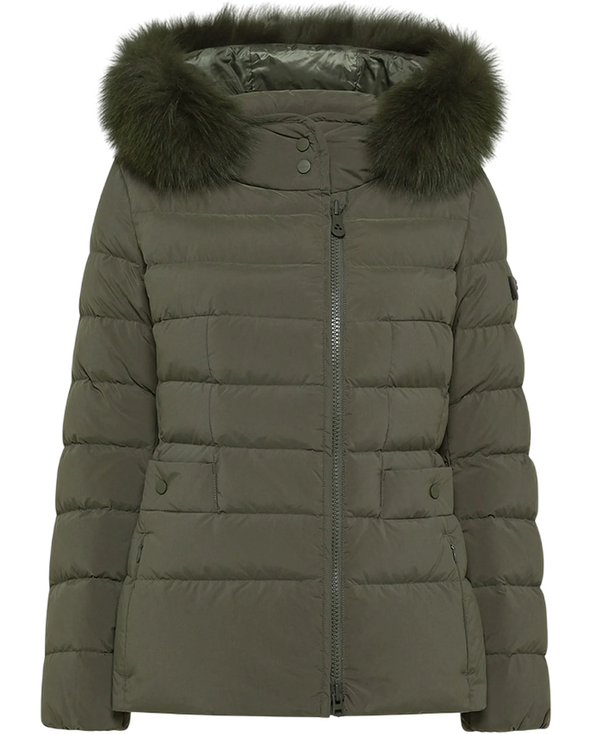 Peuterey B'Turmalet Down Jacket Ml 06 Fur' Ivy Green Ped5457 165320