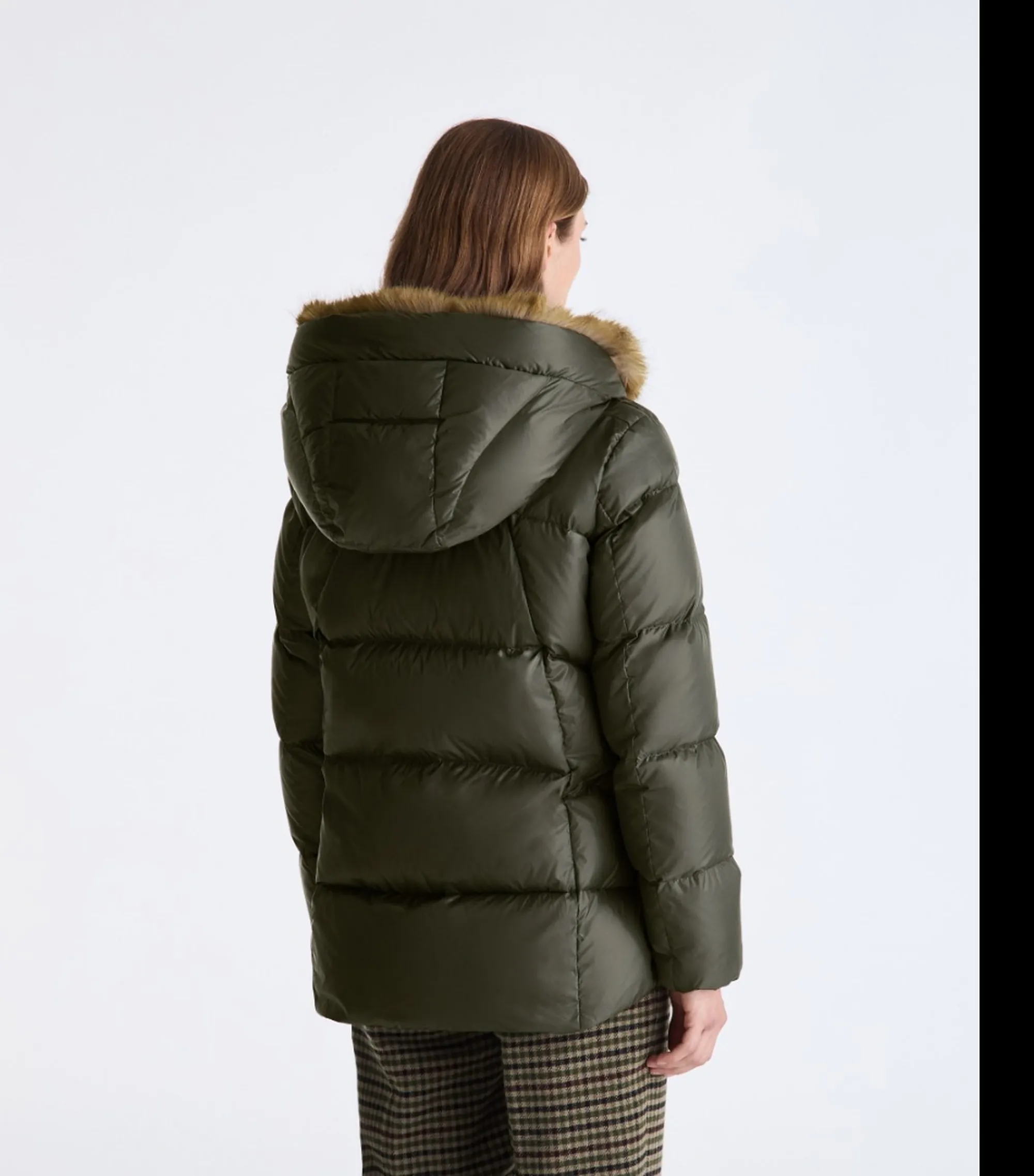 Peuterey B'Vertis Mqn Efur Down Filled' Green Ped5748 192412