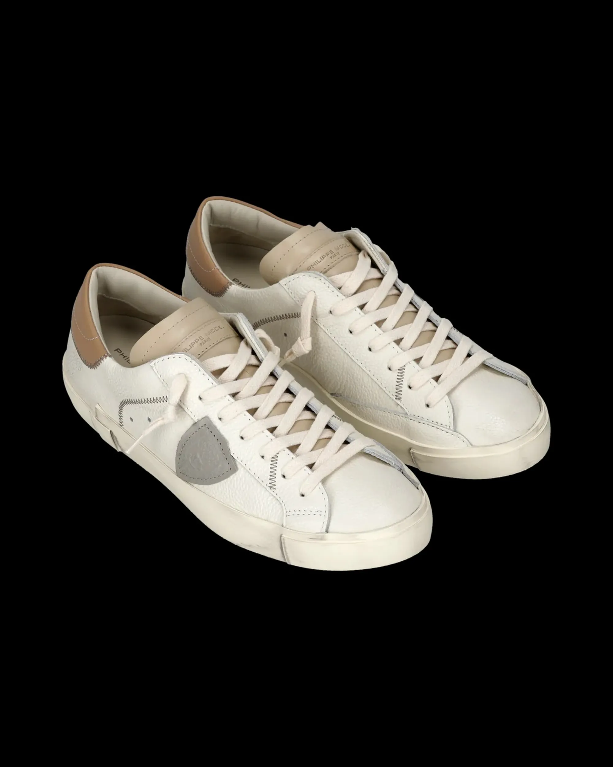 Philippe Model B'Sneakers Prsx' Cream Prlu-Vz01 172068