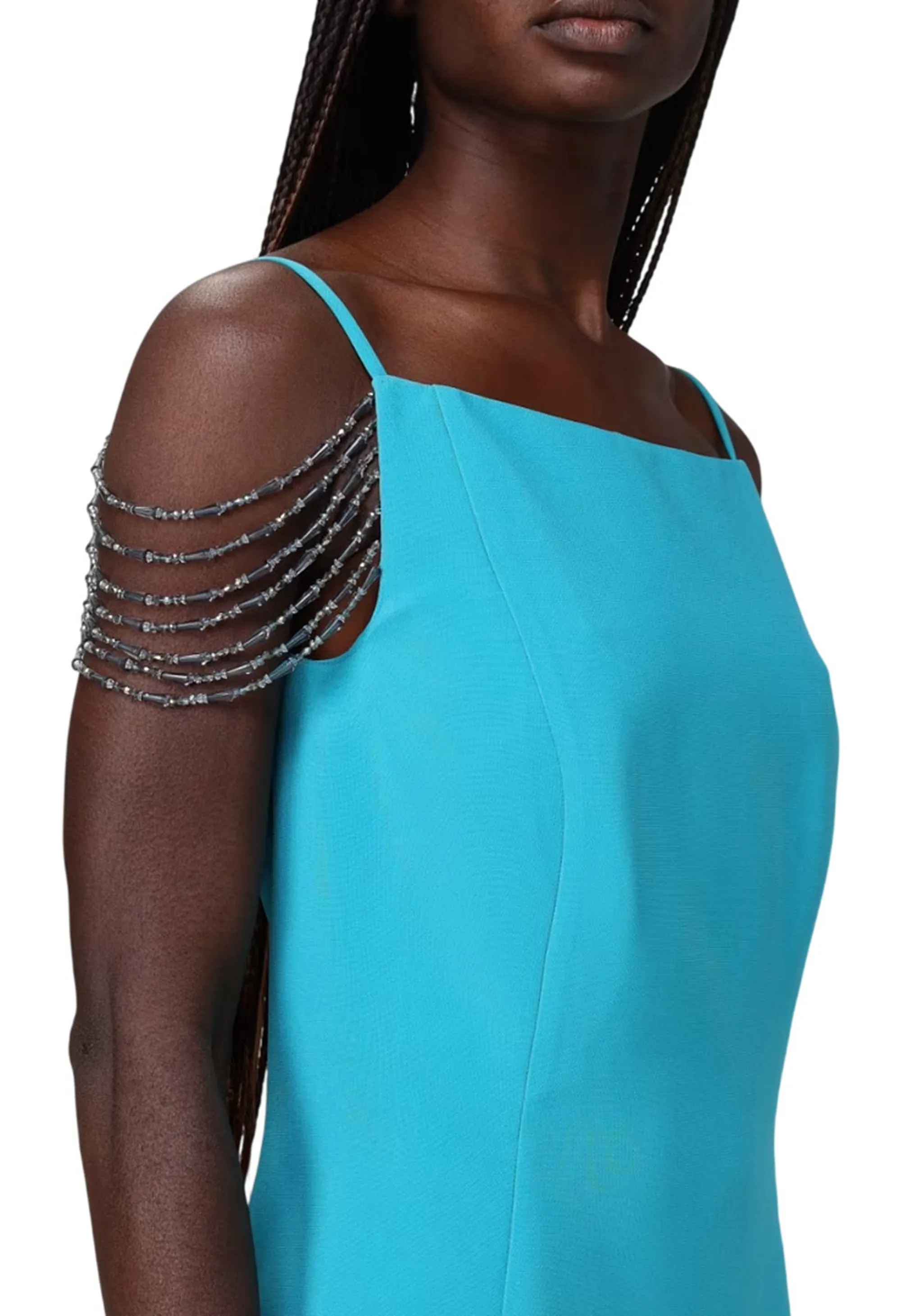 Pinko B'Bergamot Dress' Turquoise 106627A34P 170620