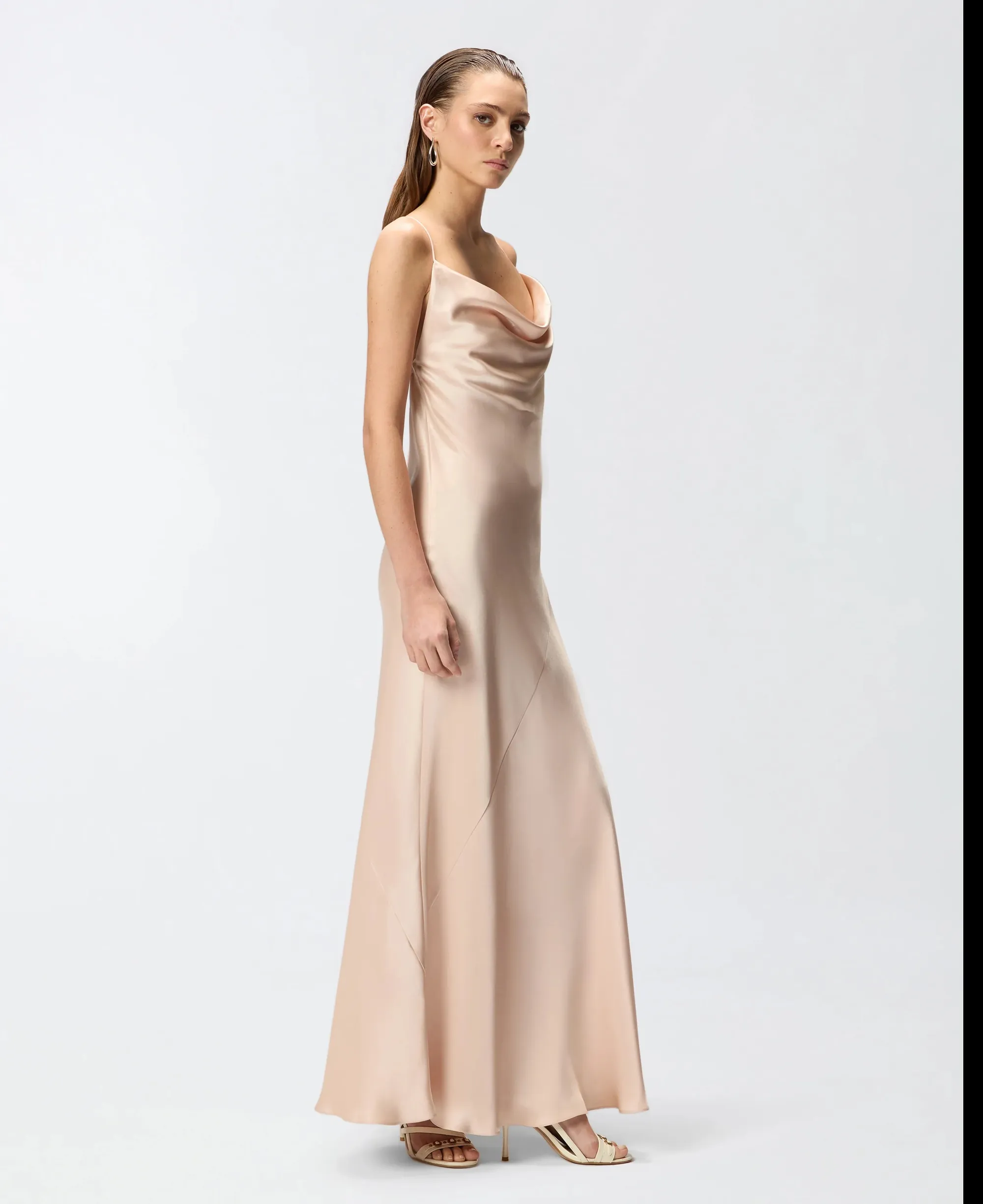 Pinko B'Spelt Dress' Beige 106587A1Y5 169968