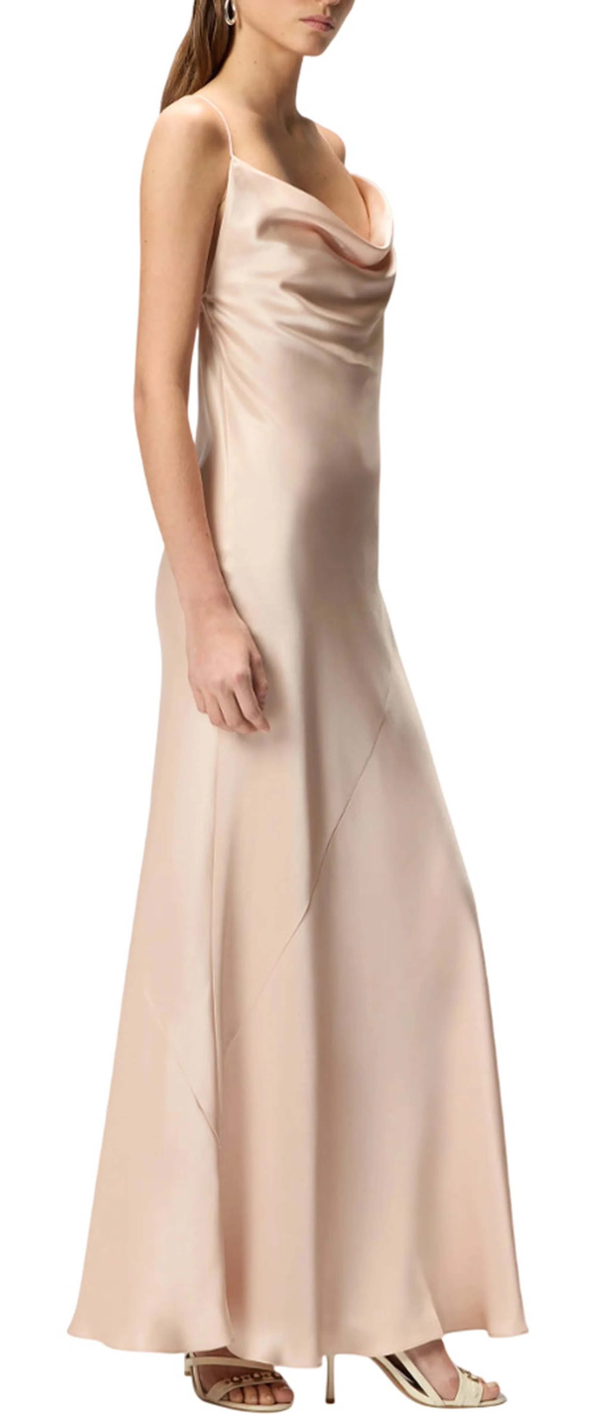 Pinko B'Spelt Dress' Beige 106587A1Y5 170674