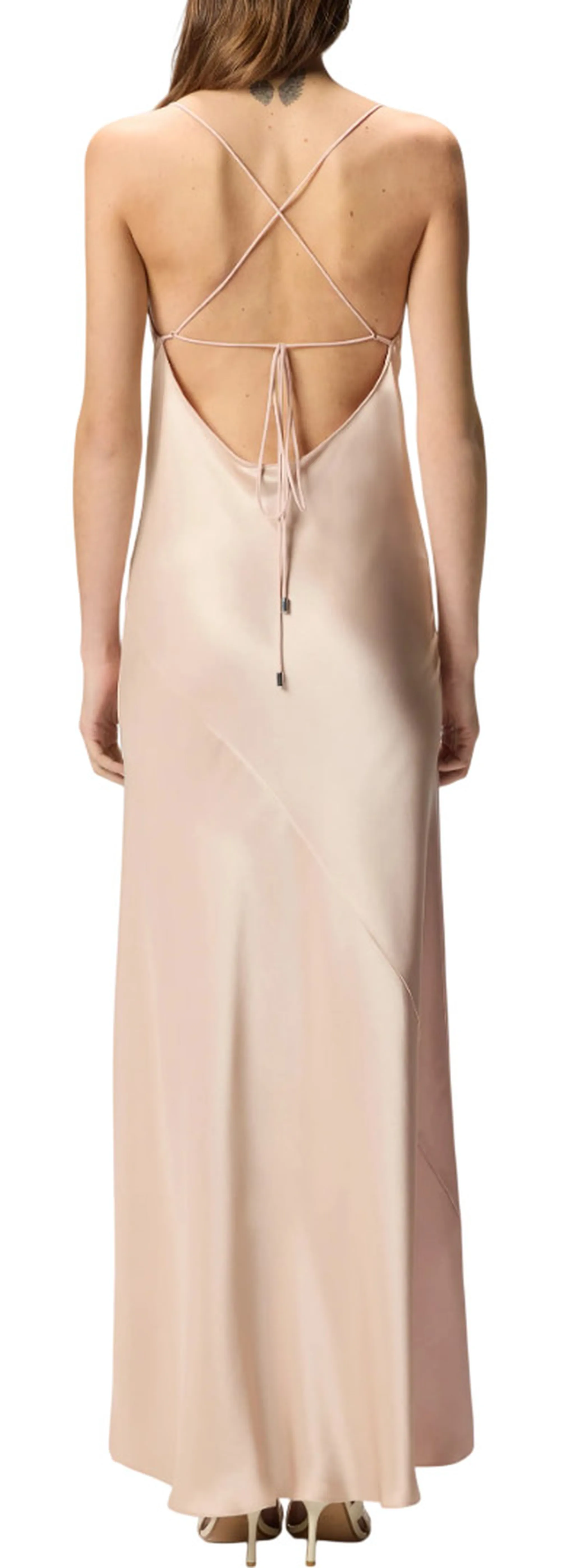 Pinko B'Spelt Dress' Beige 106587A1Y5 170675