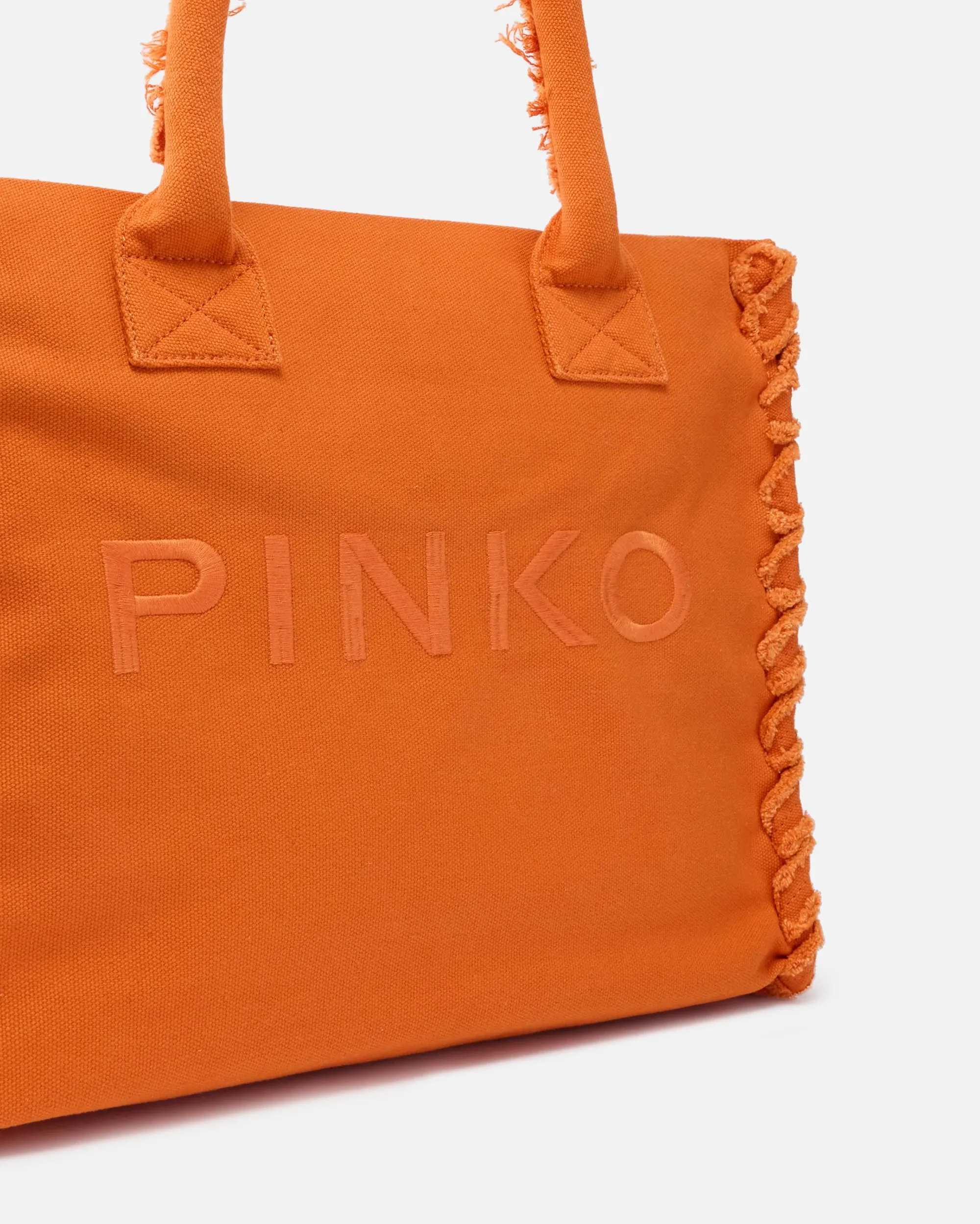 Pinko Borsa Beach Shopper Medium Arancione 106673A3A4 173678