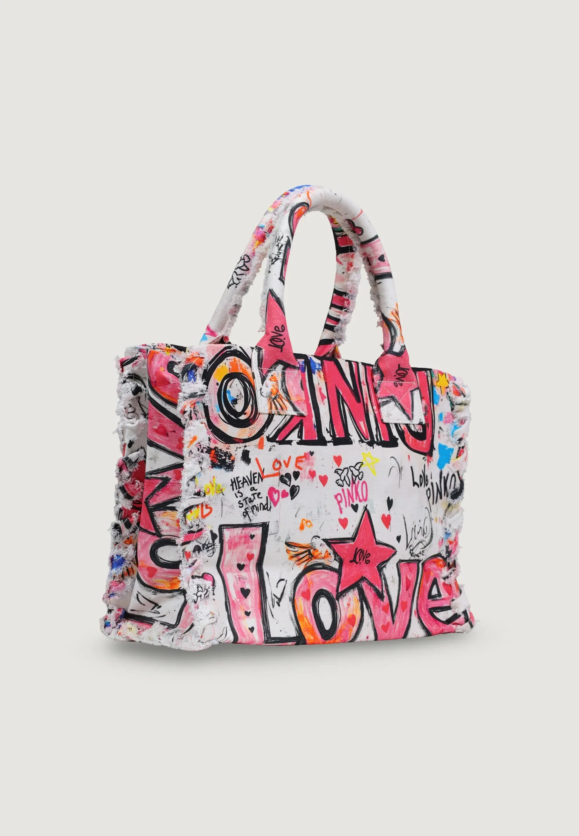 Pinko Borsa Beach Shopper Medium Bianco 106673A3B6 173679