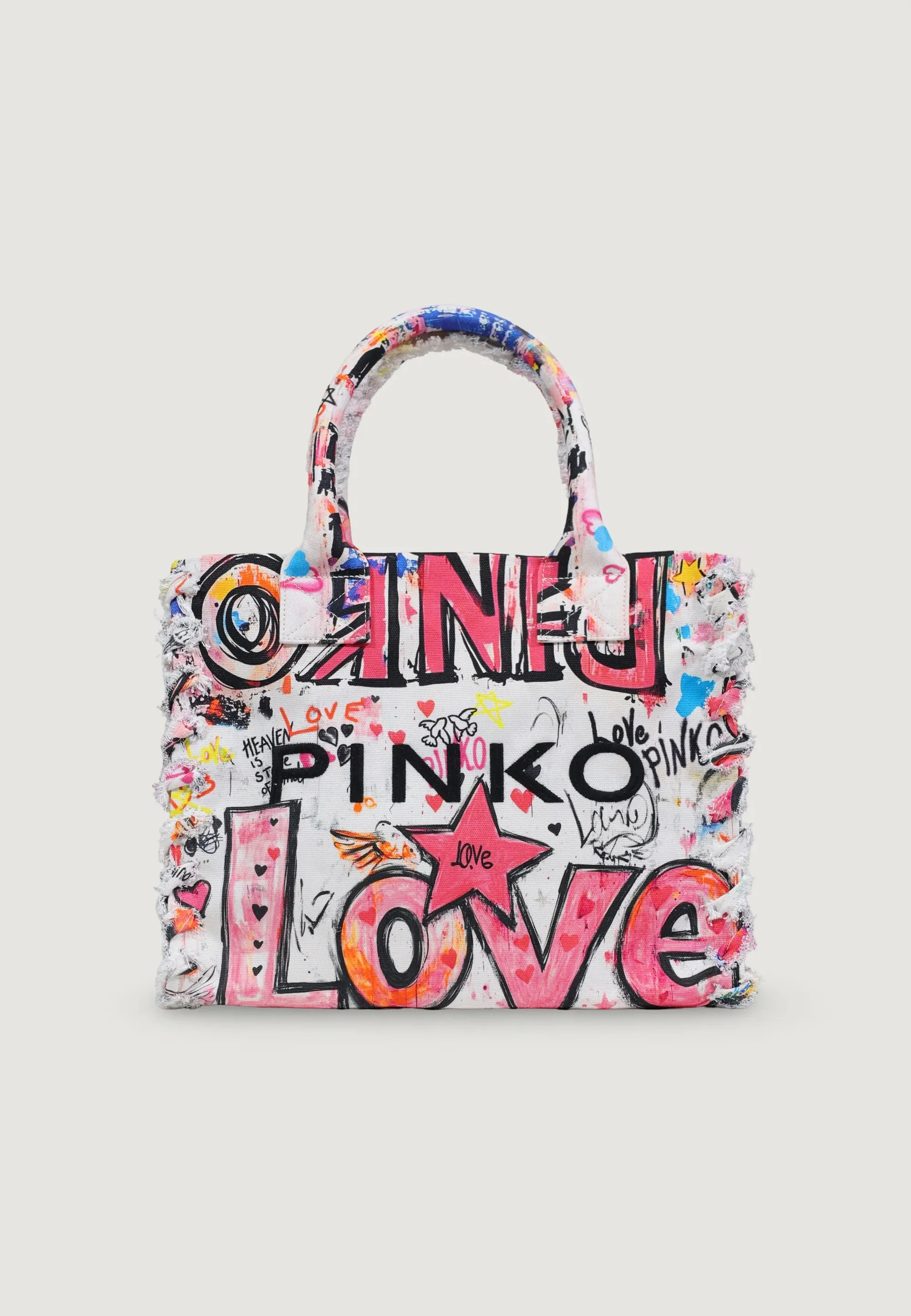 Pinko Borsa Beach Shopper Medium Bianco 106673A3B6 173680