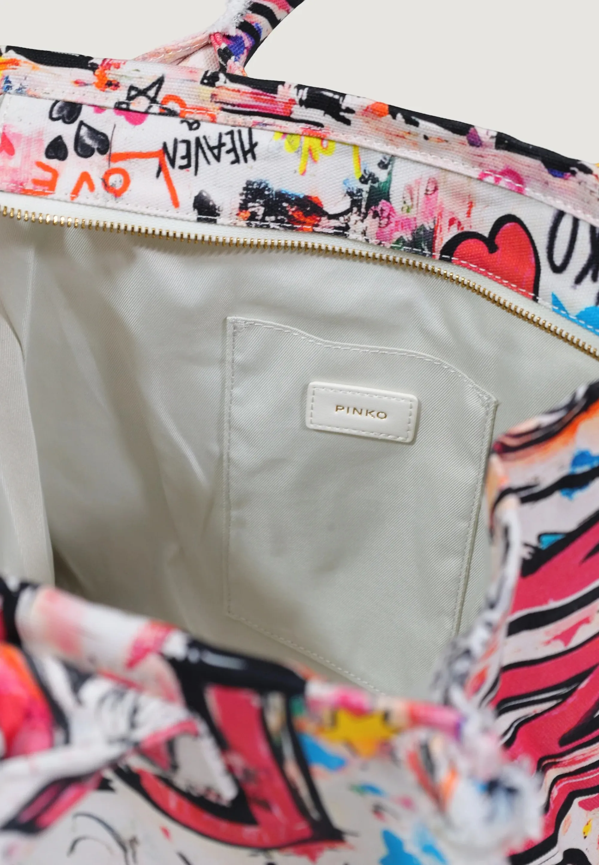 Pinko Borsa Beach Shopper Medium Bianco 106673A3B6 173681