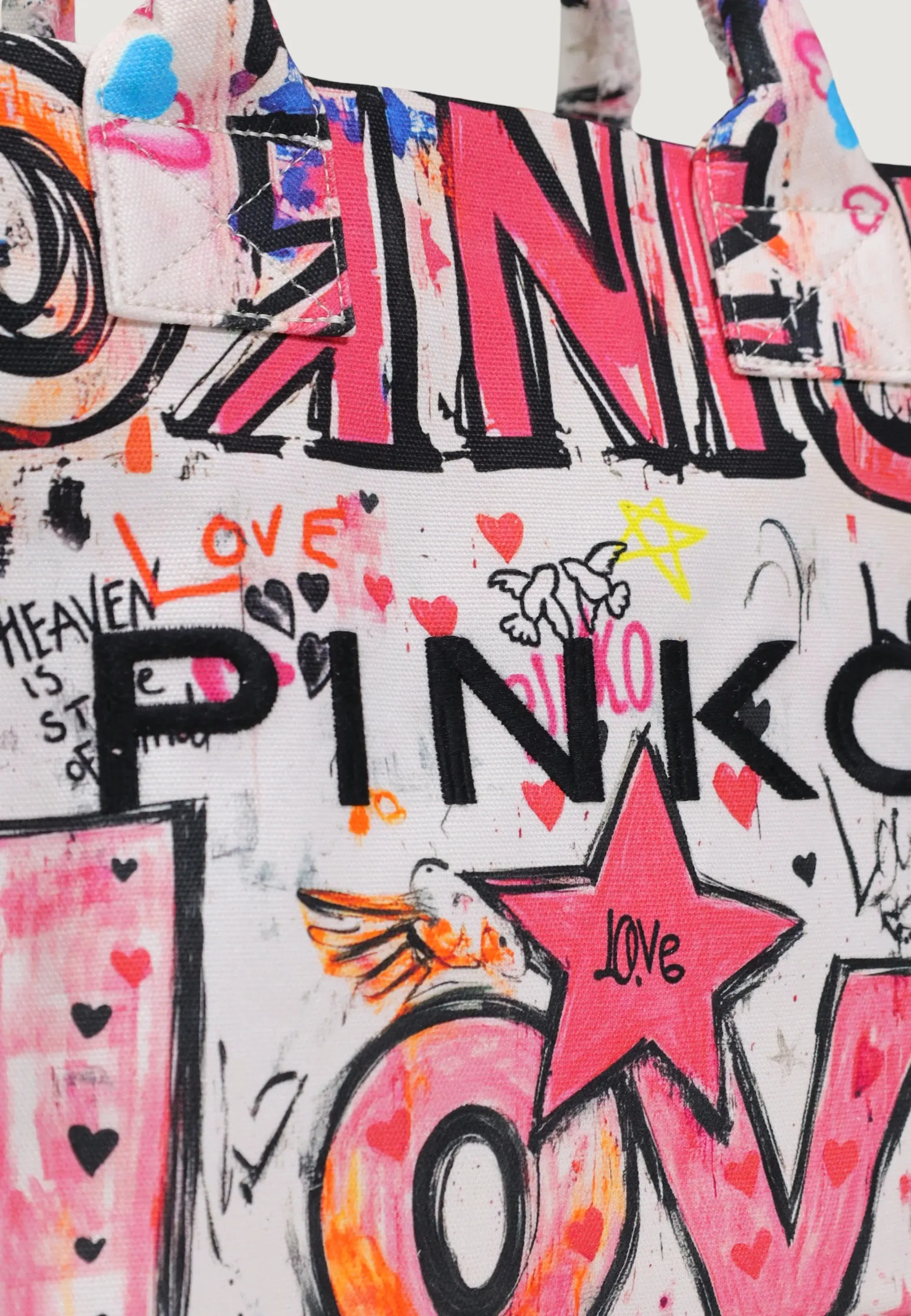 Pinko Borsa Beach Shopper Medium Bianco 106673A3B6 173682