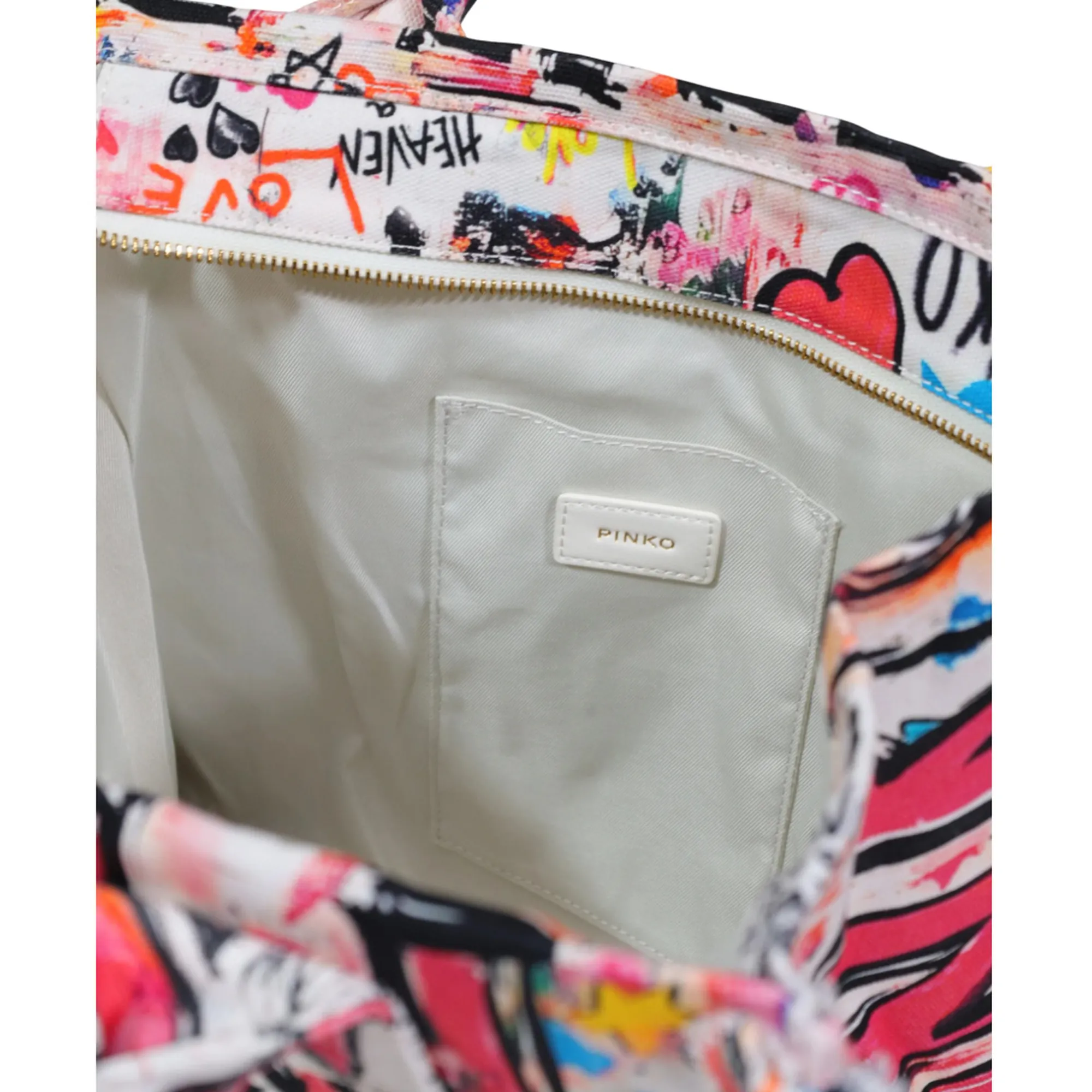 Pinko Borsa Beach Shopper Medium Bianco 106673A3B6 179551