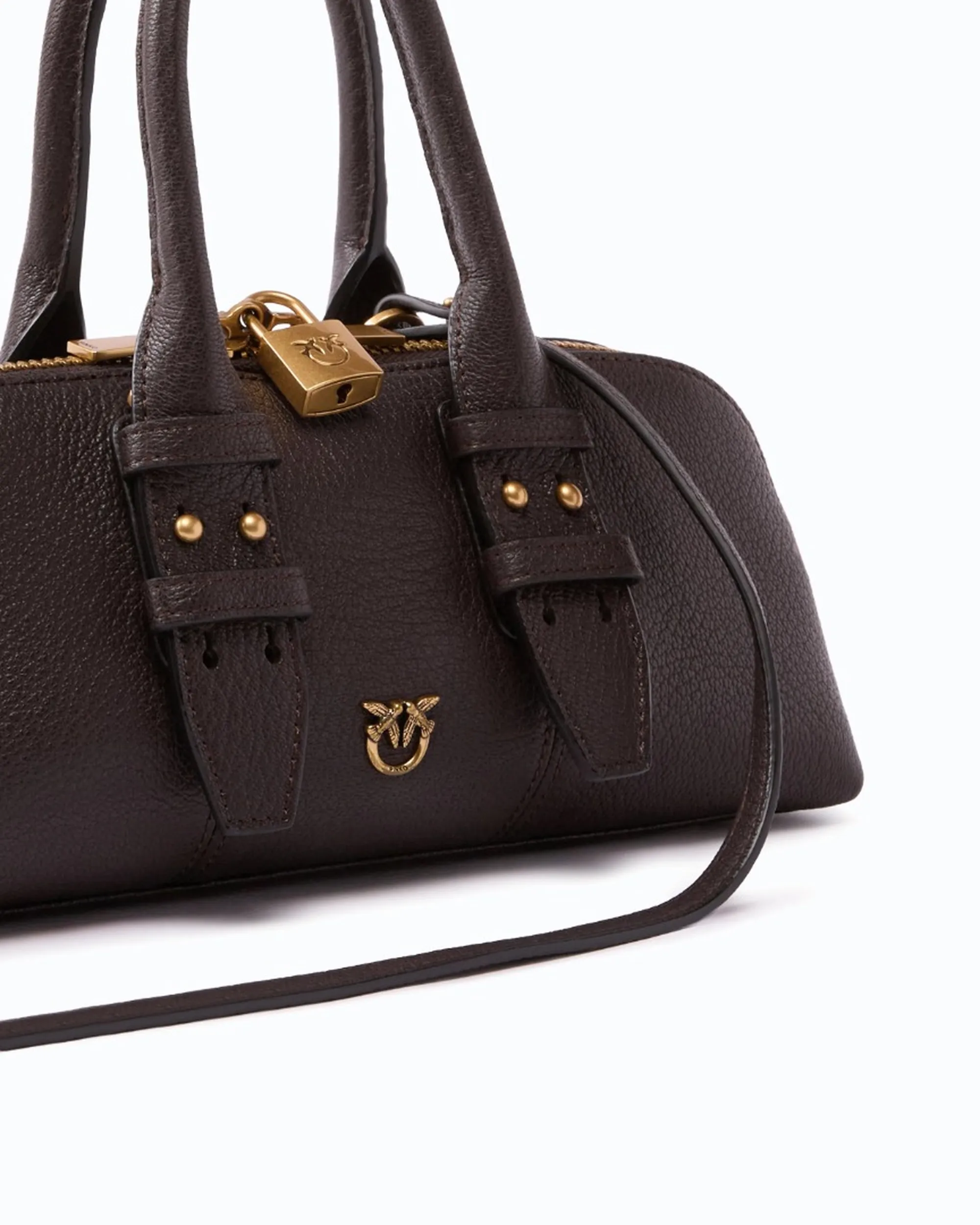 Pinko Borsa Bowling Horizontal Marrone 105334A3Cx 185902