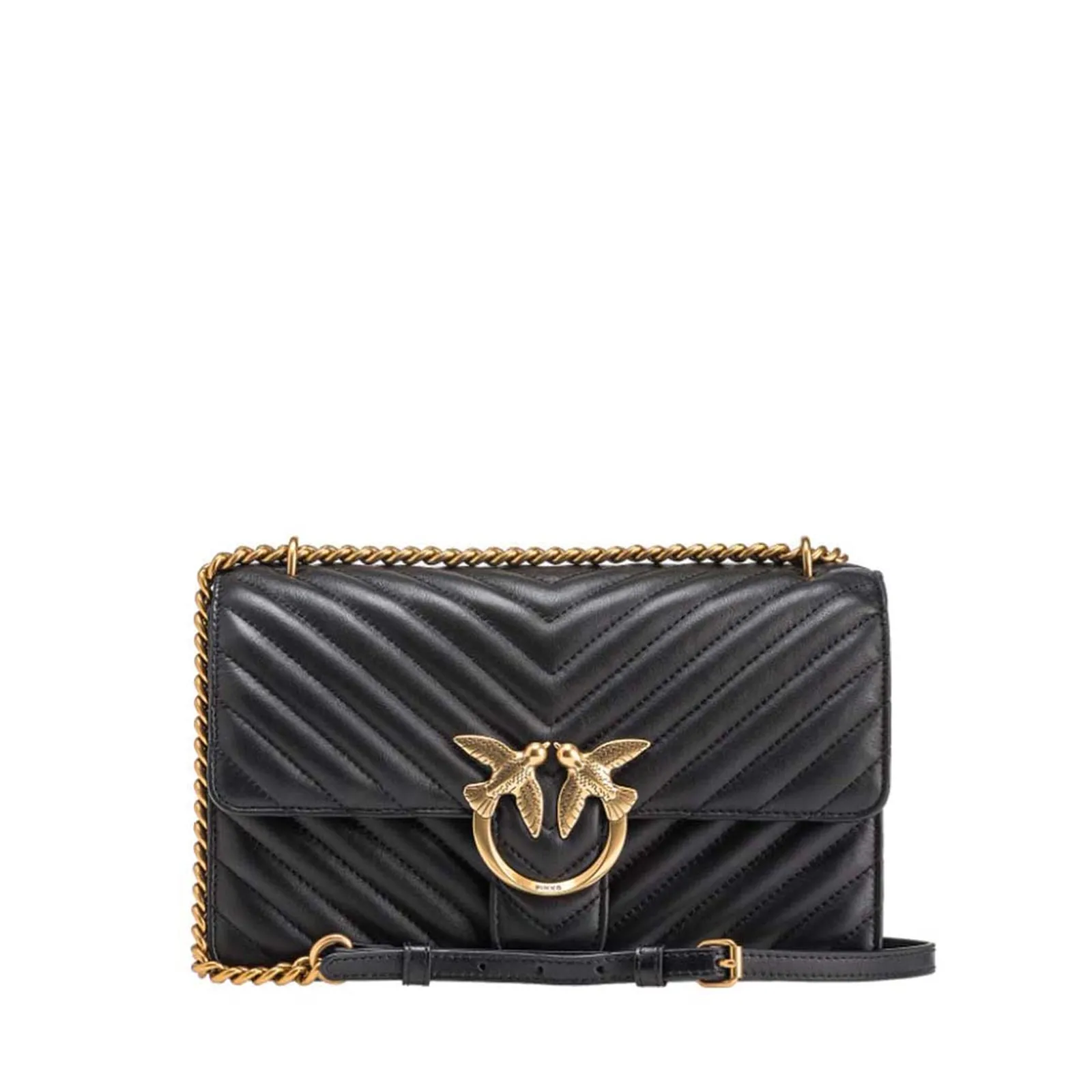 Pinko Borsa Classic Love Bag One Chevron Nero 100941A0Gk 132988