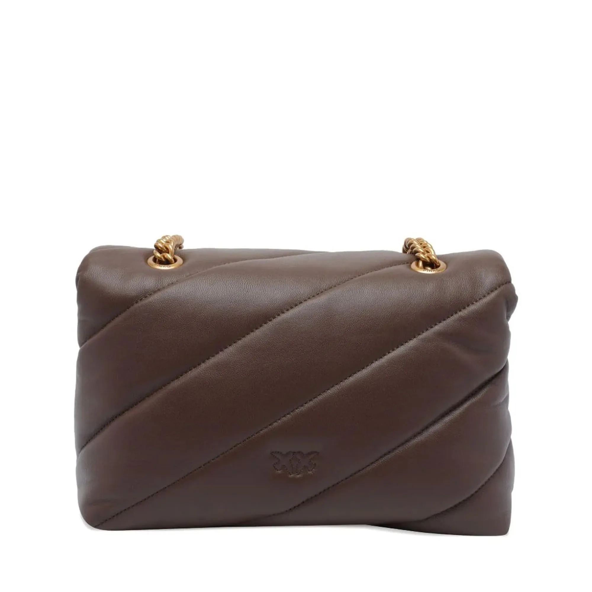 Pinko Borsa Classic Love Puff Maxi Quilt Marrone 100038A0F2 154530