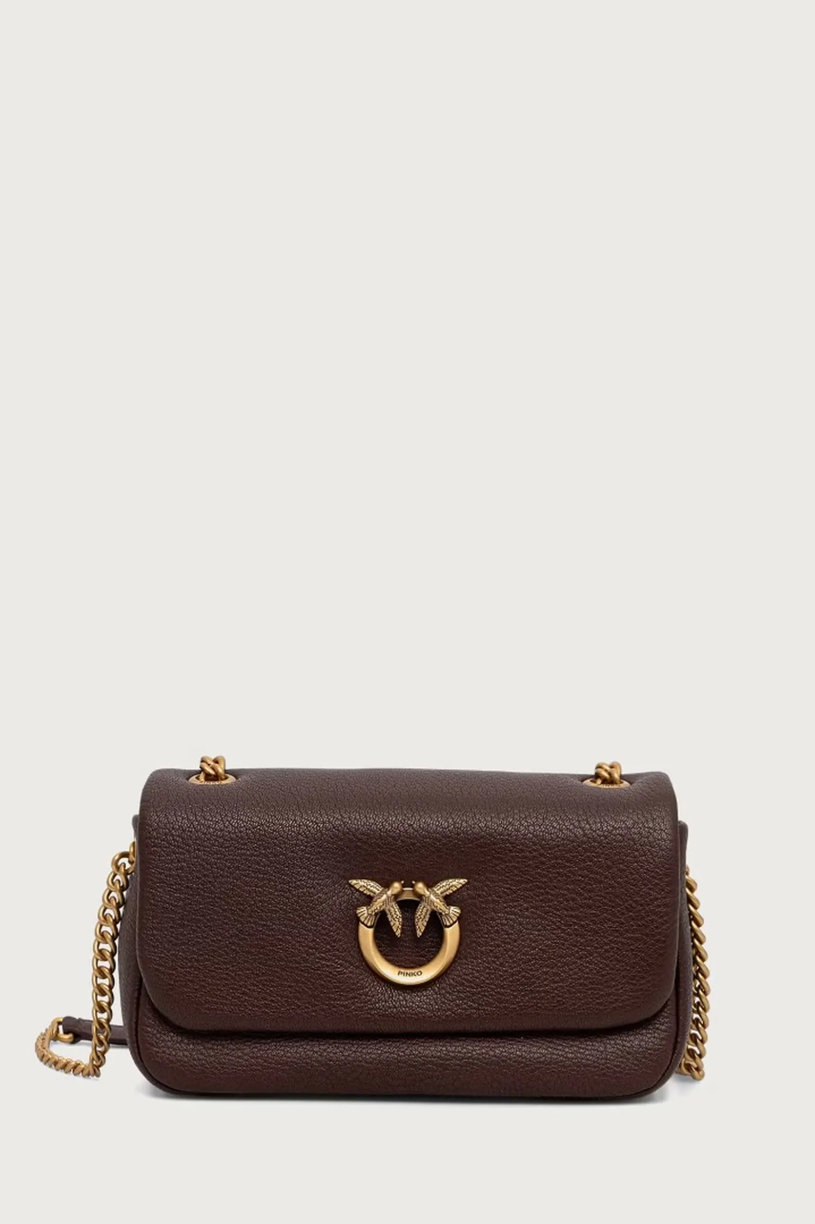 Pinko Borsa Click Soft Marrone Scuro 107038A3Cx 188479