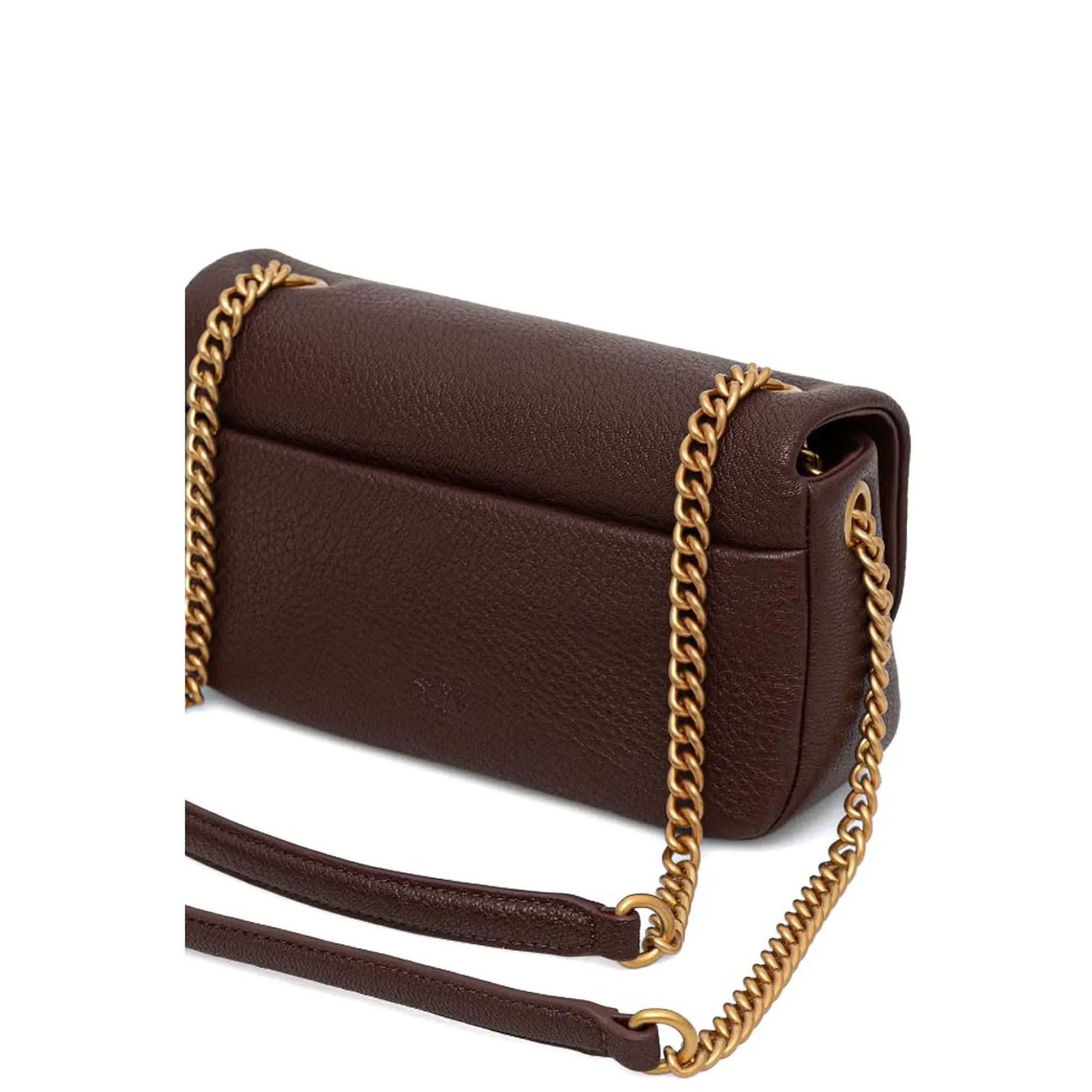Pinko B'Click Soft Bag' Dark Brown 107038A3Cx 189617