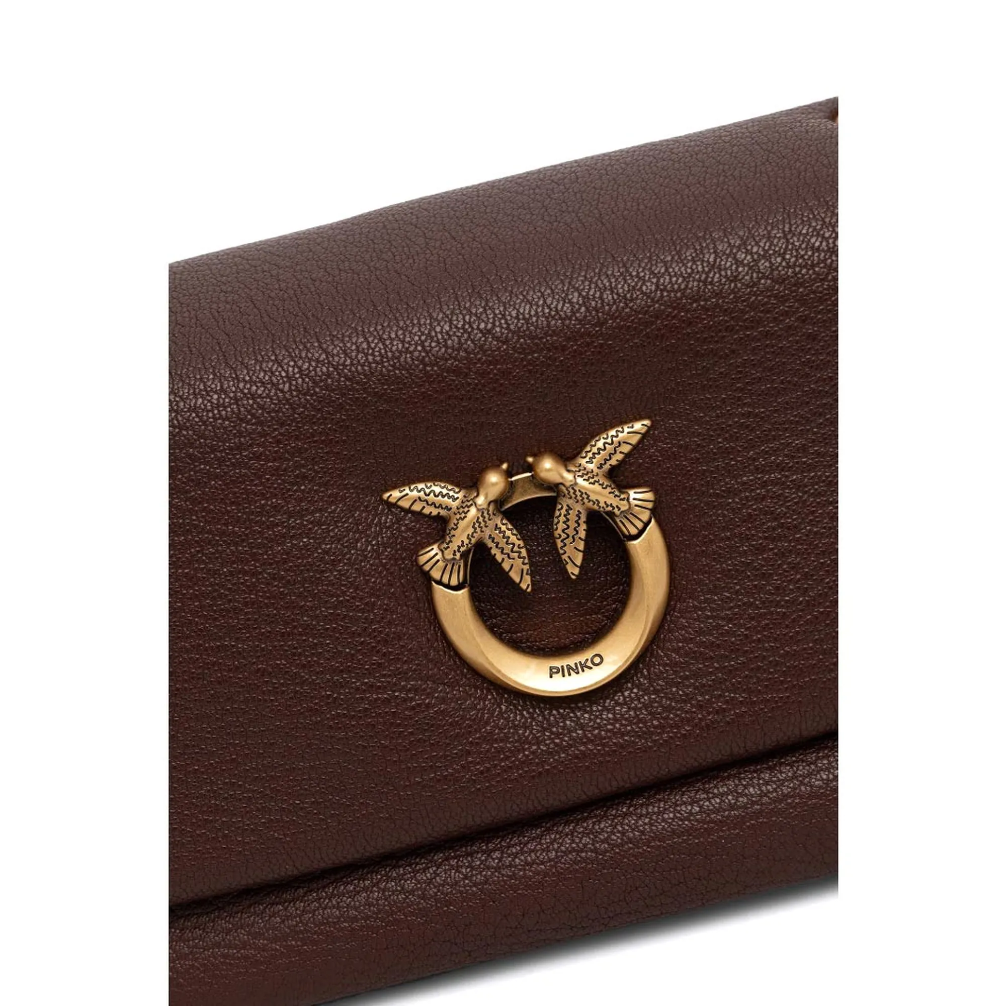 Pinko B'Click Soft Bag' Dark Brown 107038A3Cx 189618