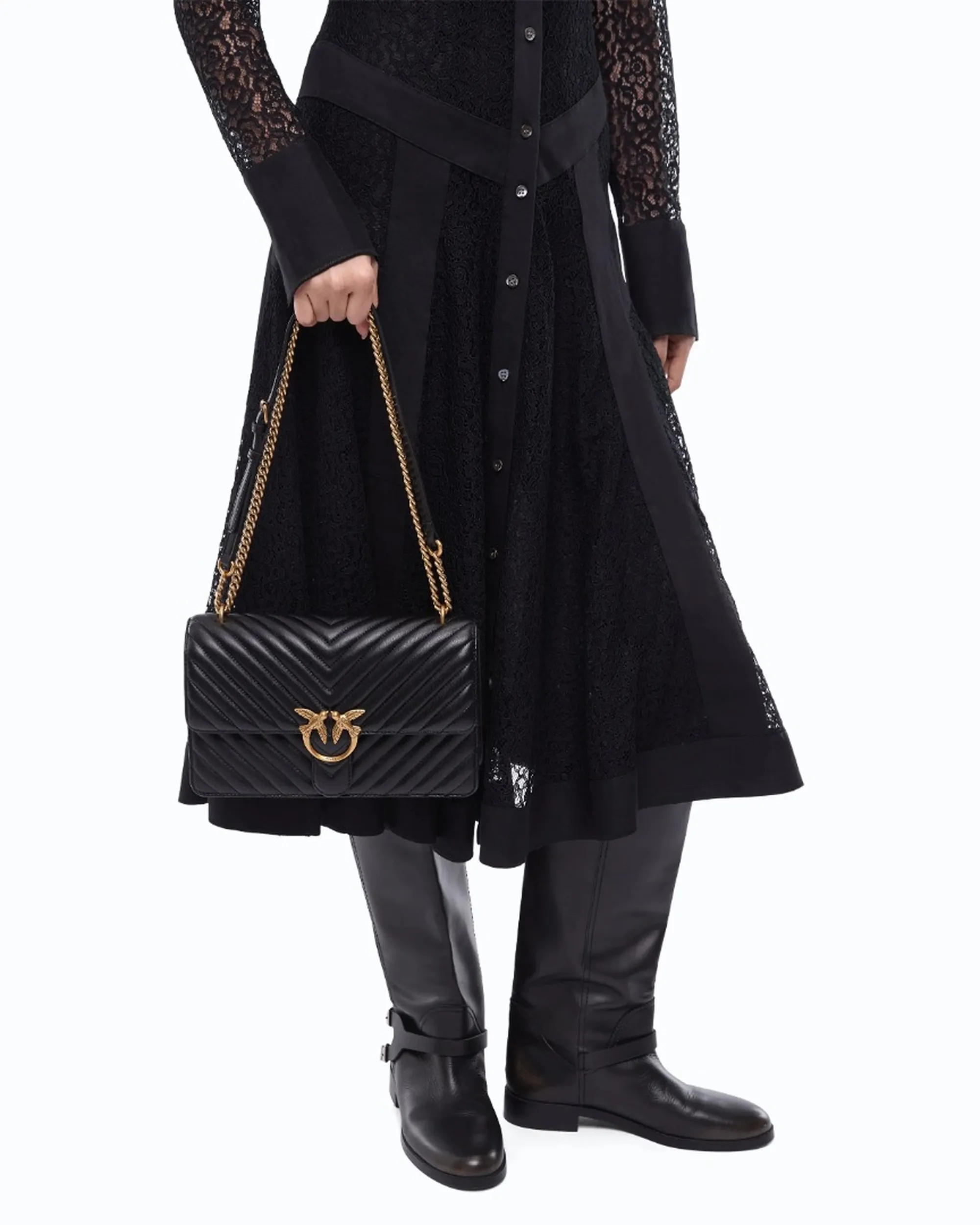 Pinko Borsa Love One Classic Piccola Nero 107619A0Gk 191865