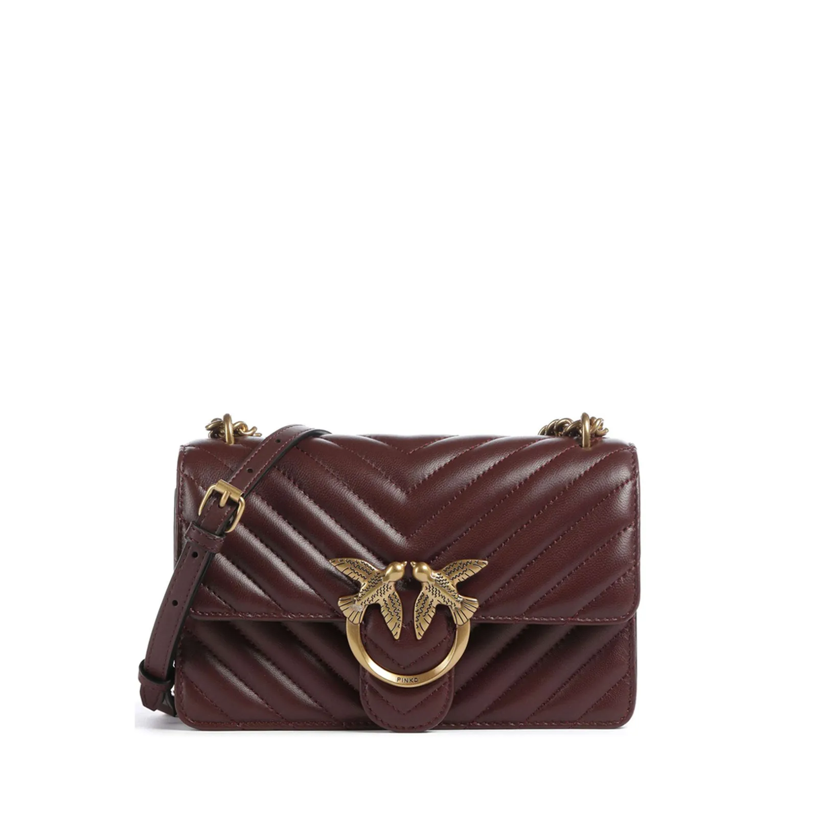 Pinko Borsa Love One Mini Bordeaux 100074A0Gk 170491