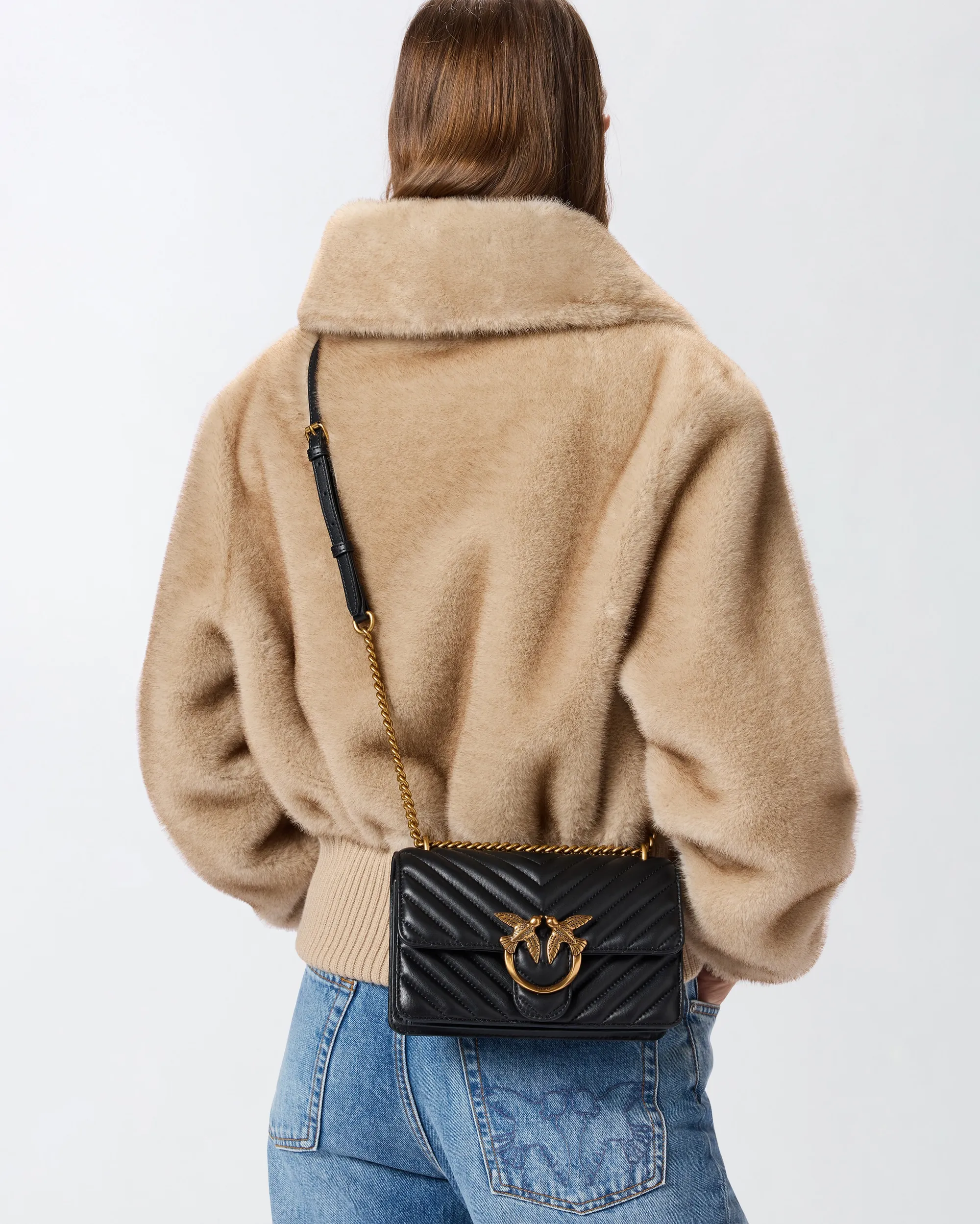 Pinko B'Love One Mini Bag' Black 100074A0Gk 154407