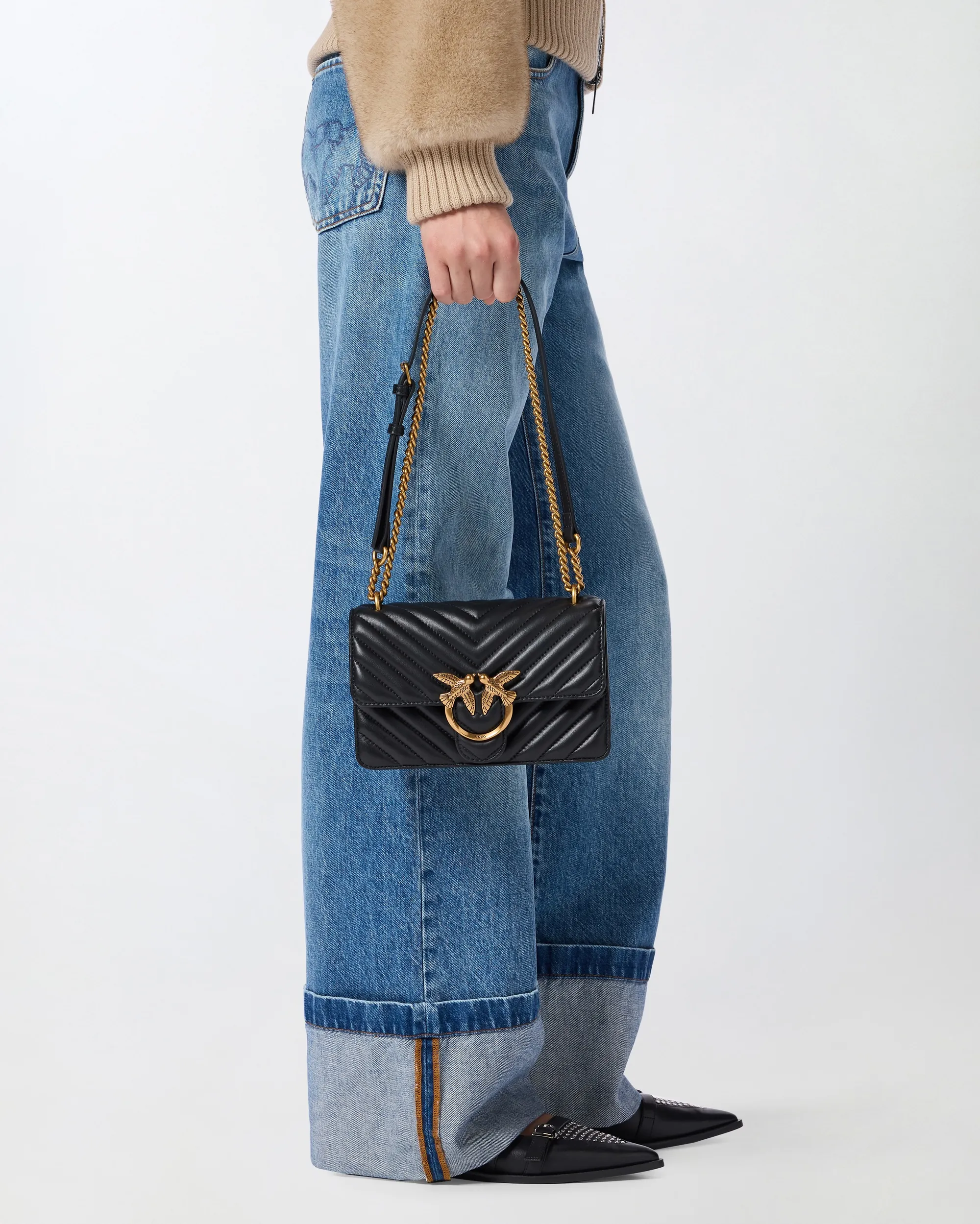 Pinko B'Love One Mini Bag' Black 100074A0Gk 154408