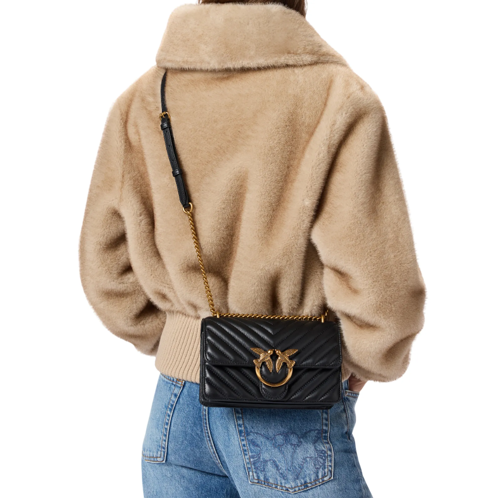 Pinko B'Love One Mini Bag' Black 100074A0Gk 155791