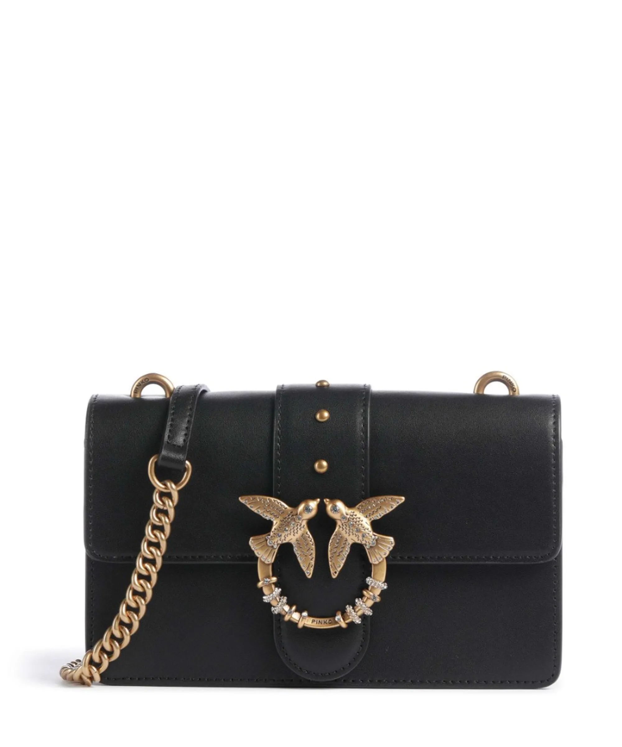 Pinko B'Love One Mini New Buckle Bag' Black 107071A0F1 188403