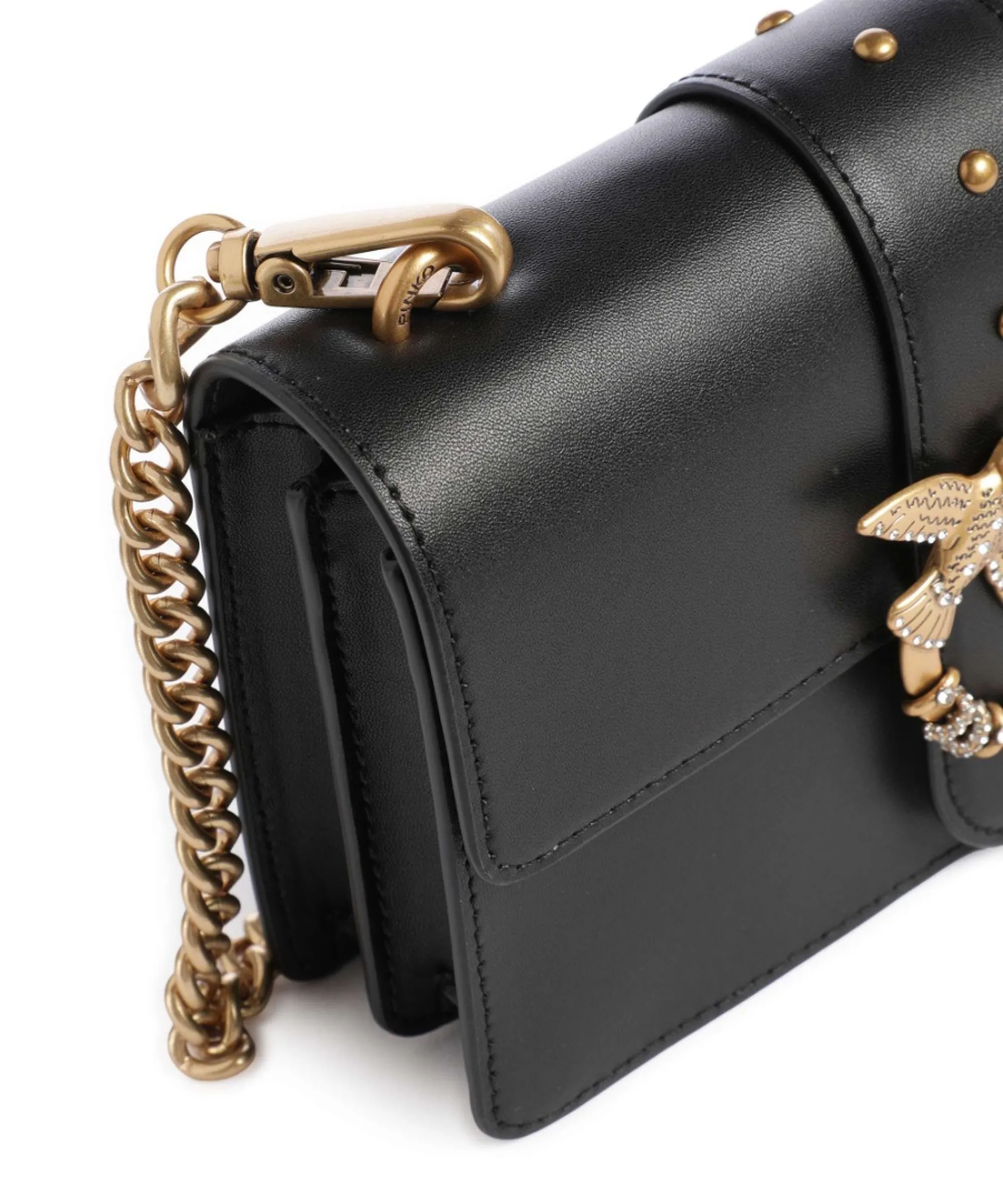 Pinko B'Love One Mini New Buckle Bag' Black 107071A0F1 188405