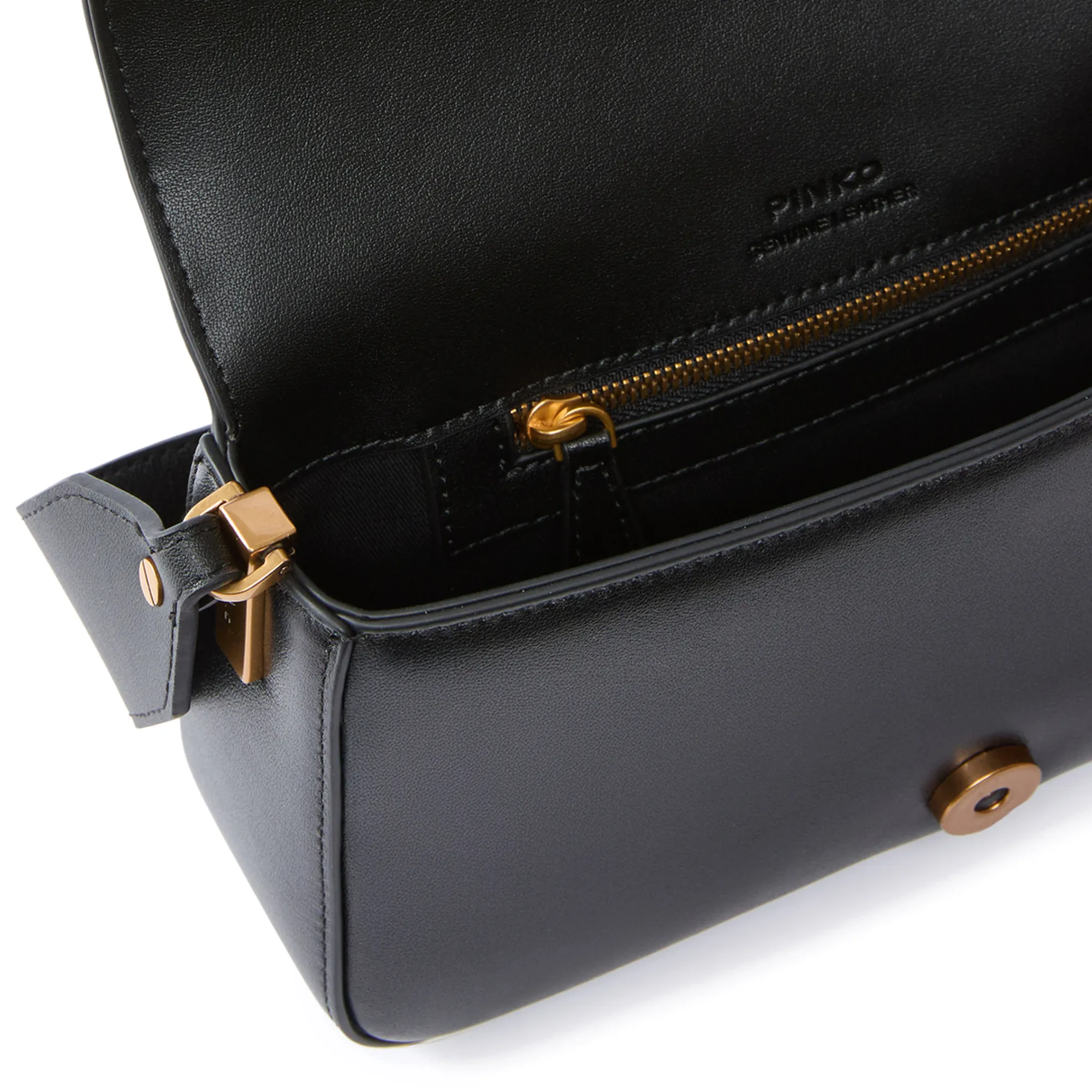 Pinko Borsa Love One Mini Slouchy Nero 104340A0Qo 154534