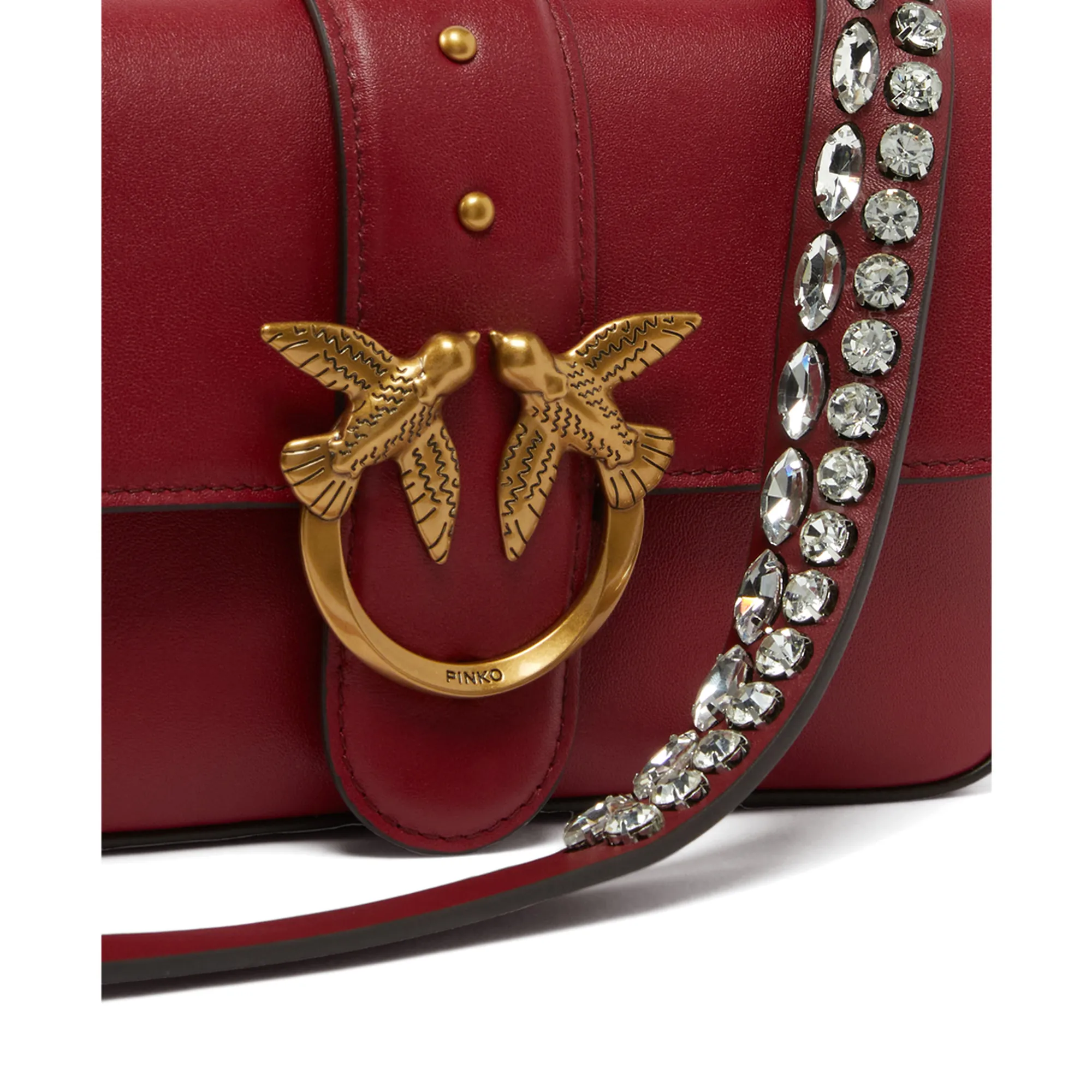 Pinko B'Love One Mini Slouchy Bag' Red 105824A0Qo 164728