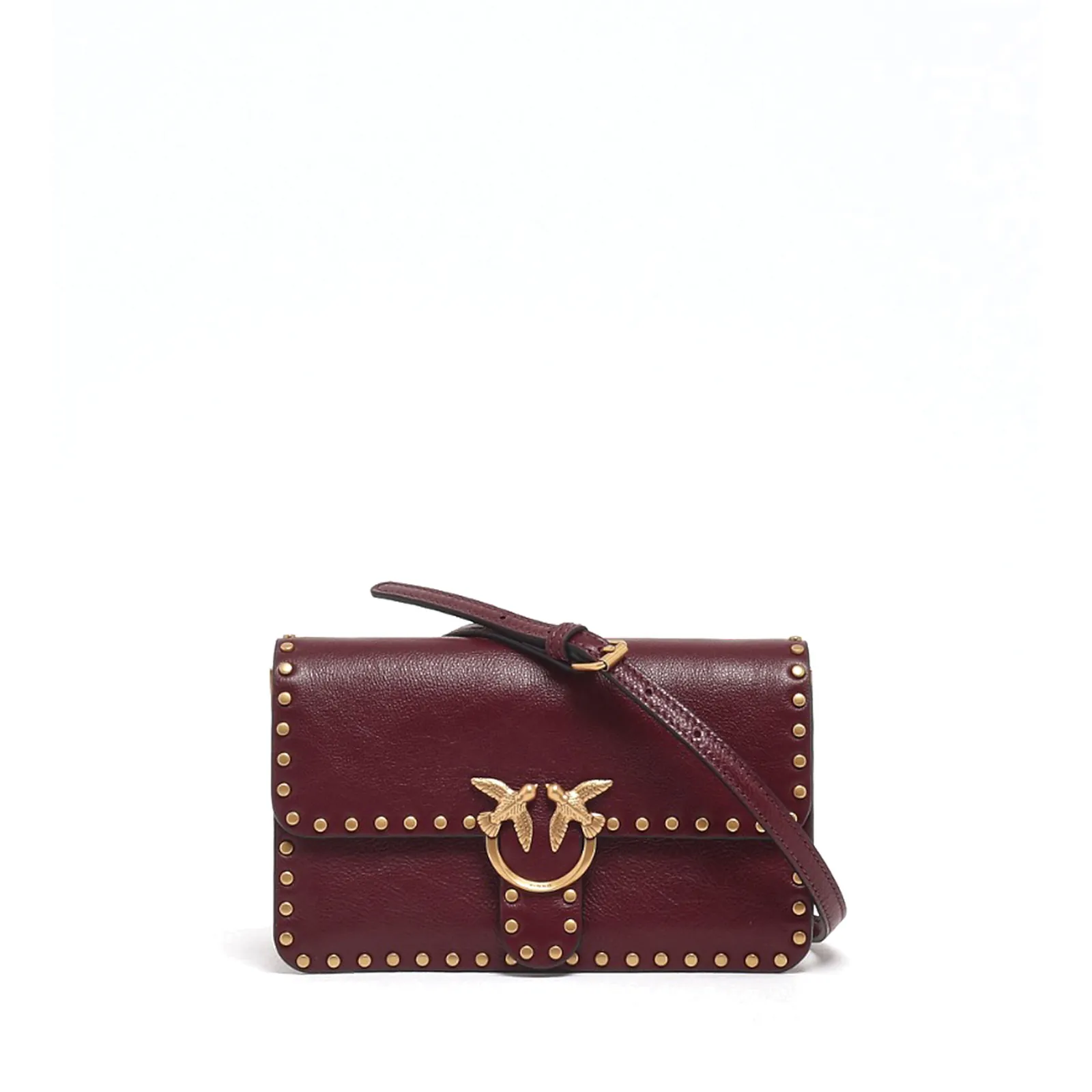 Pinko Borsa Love One Slouchy Mini Bordeaux 107665A2Jg 186949