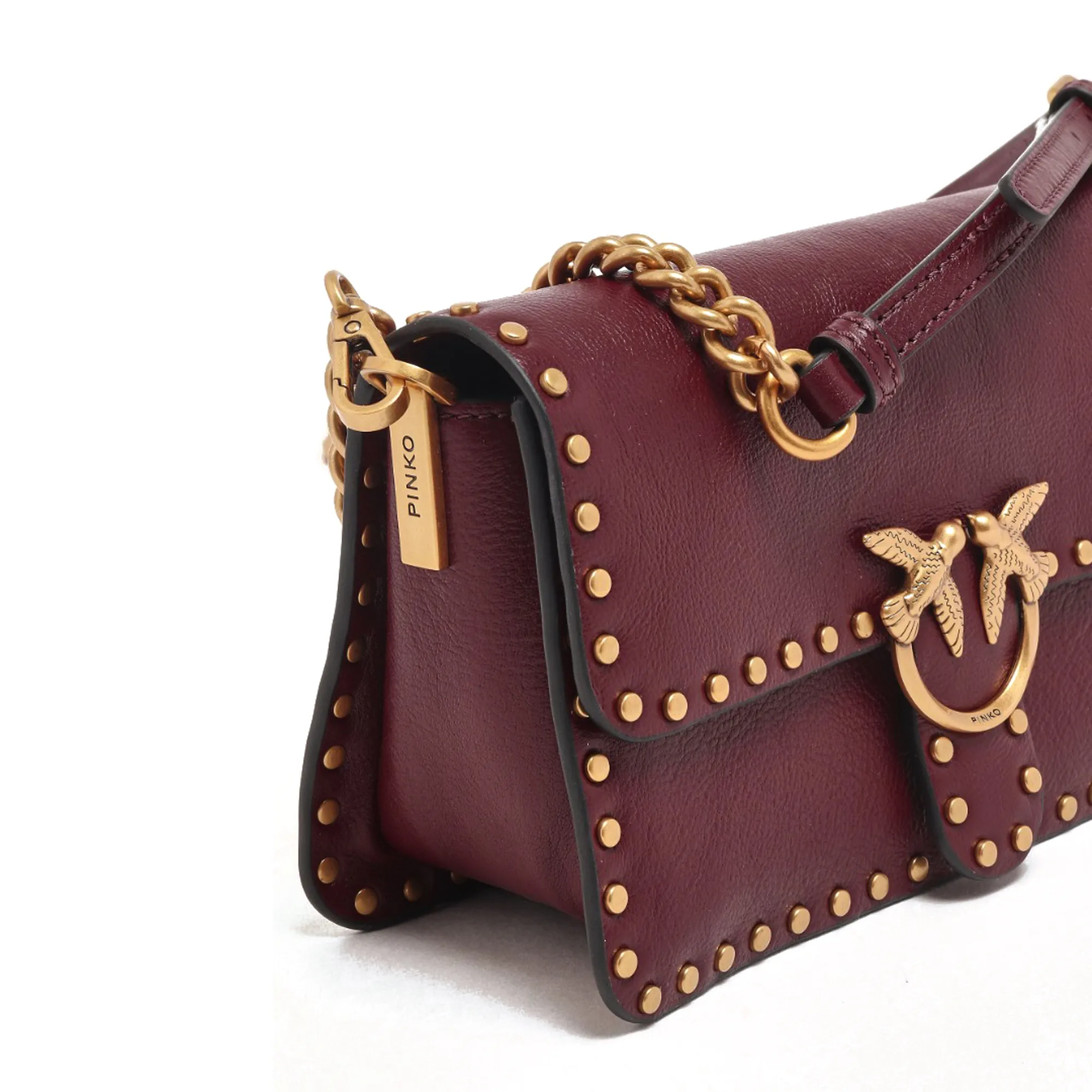 Pinko B'Love One Slouchy Mini Bag' Bordeaux 107665A2Jg 186951