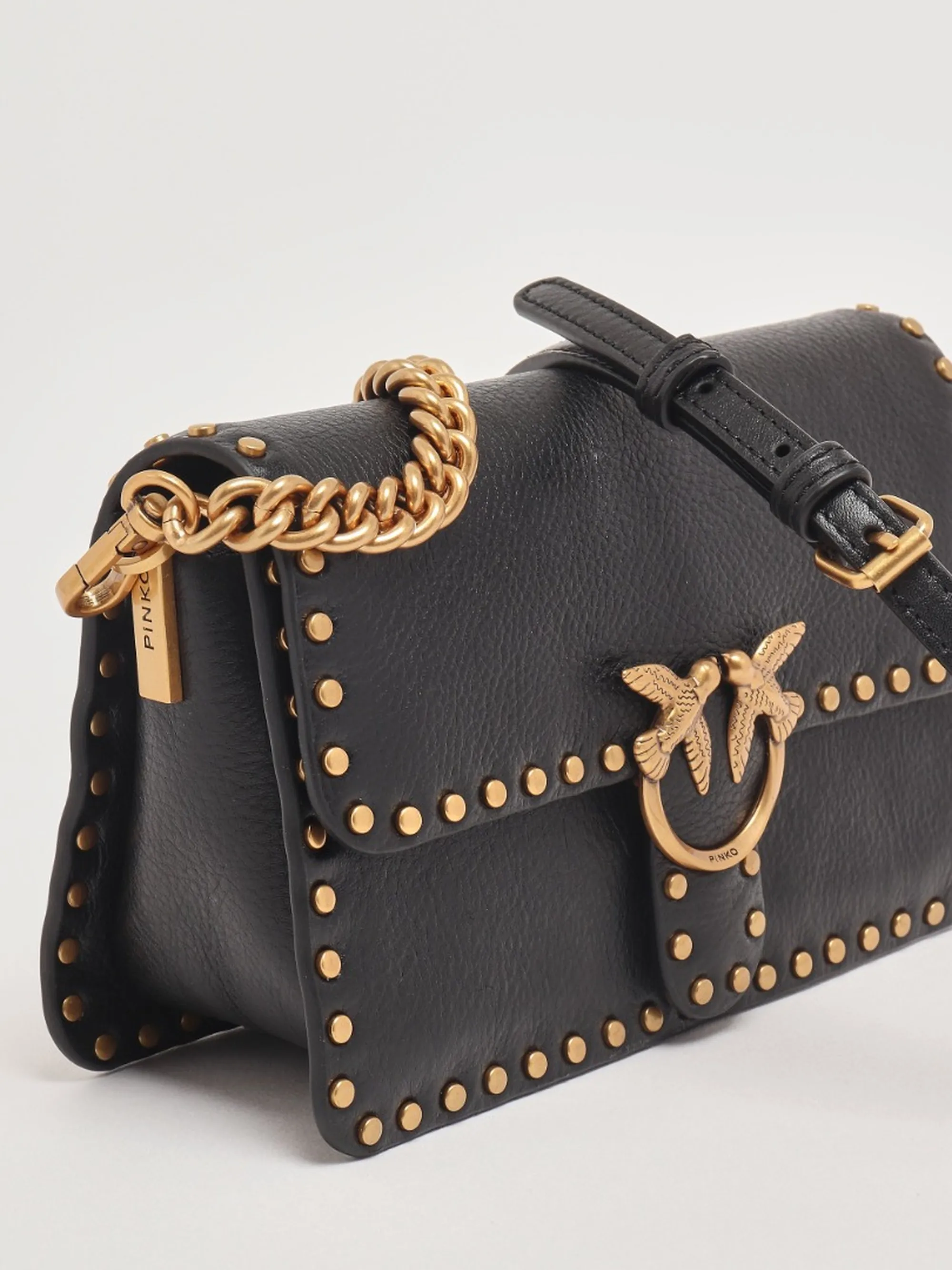 Pinko Borsa Love One Slouchy Mini Nero 107665A2Jg 185887