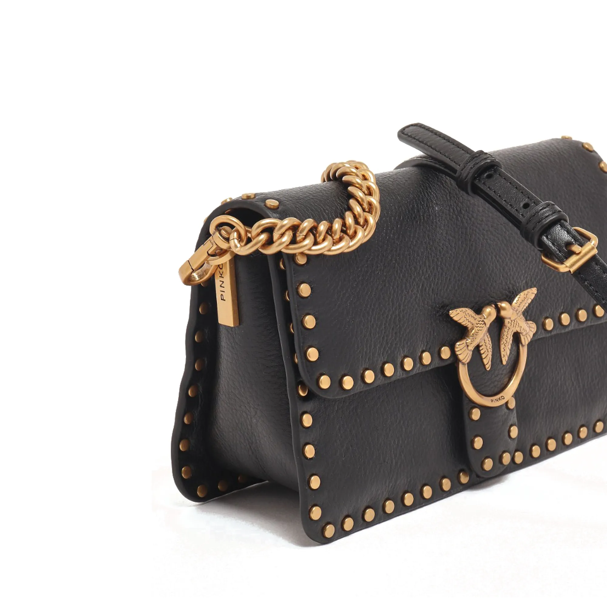 Pinko B'Love One Slouchy Mini Bag' Black 107665A2Jg 186946