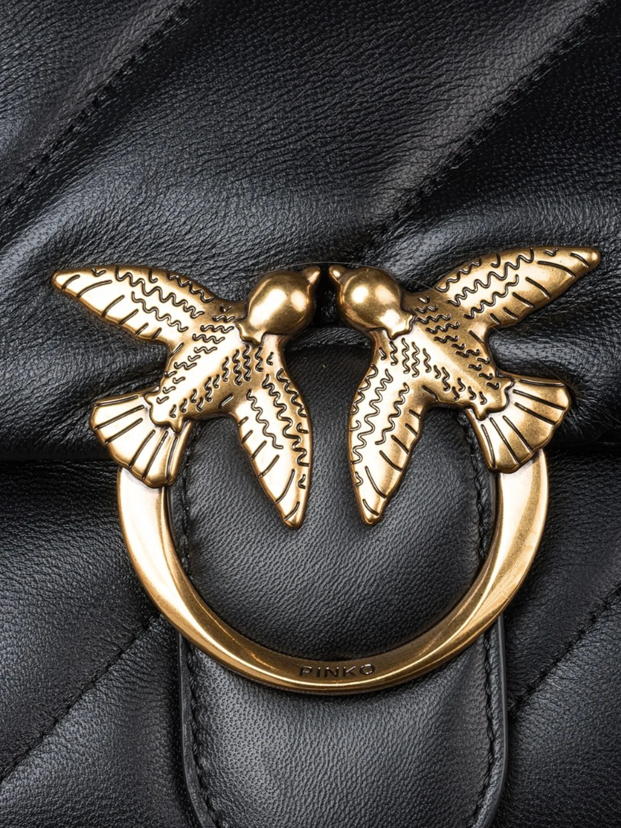 Pinko Borsa Love Puff Big Small Nero 107615A0F2 185836