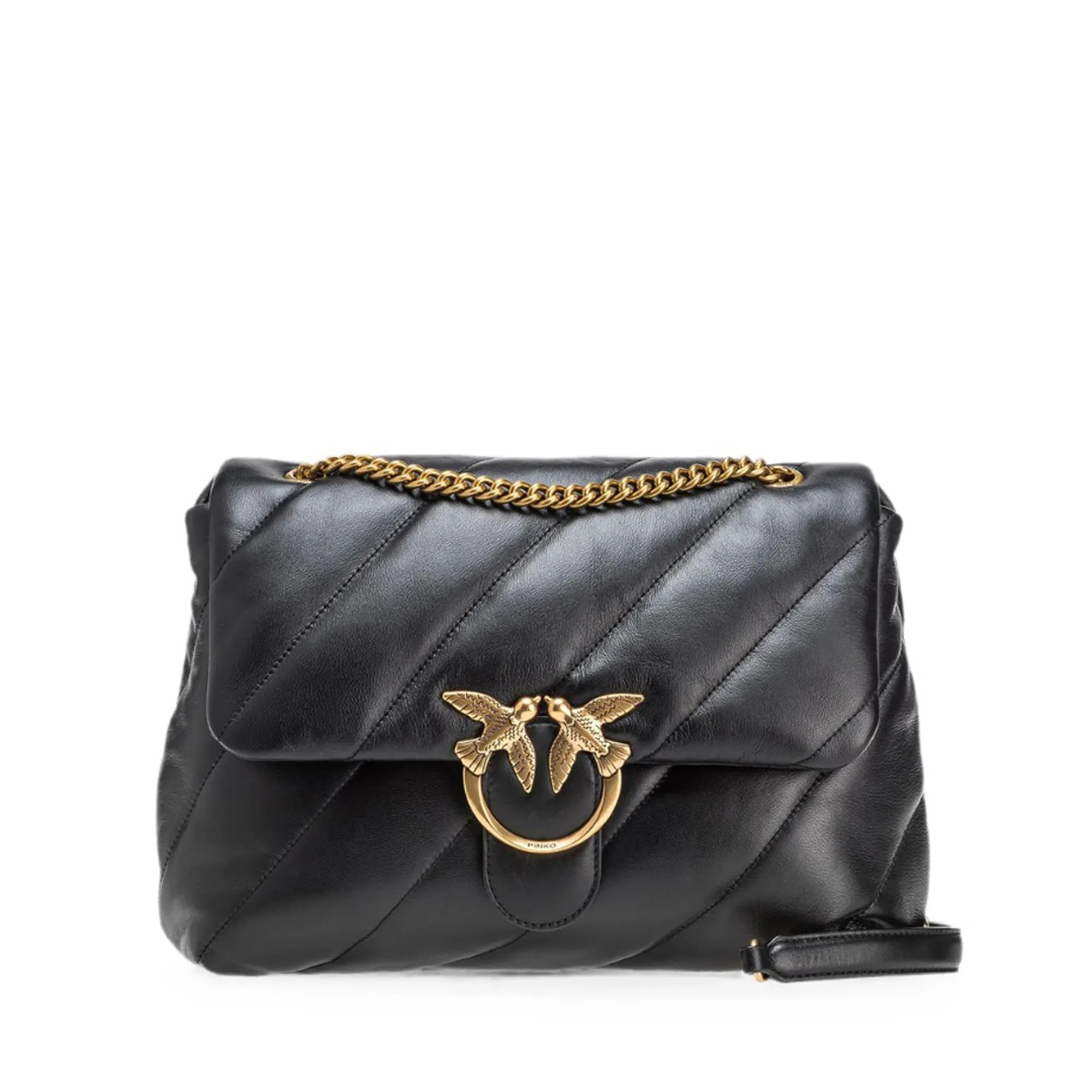 Pinko B'Love Puff Big Small Bag' Black 107615A0F2 186985