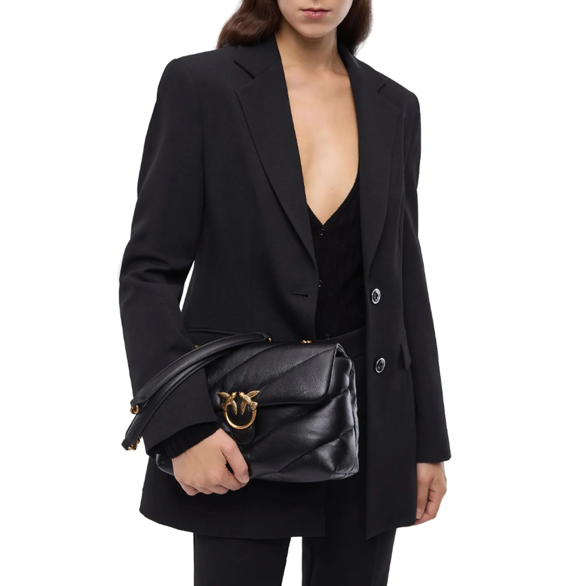 Pinko B'Love Puff Classic Bag' Black 107616A0F2 193705