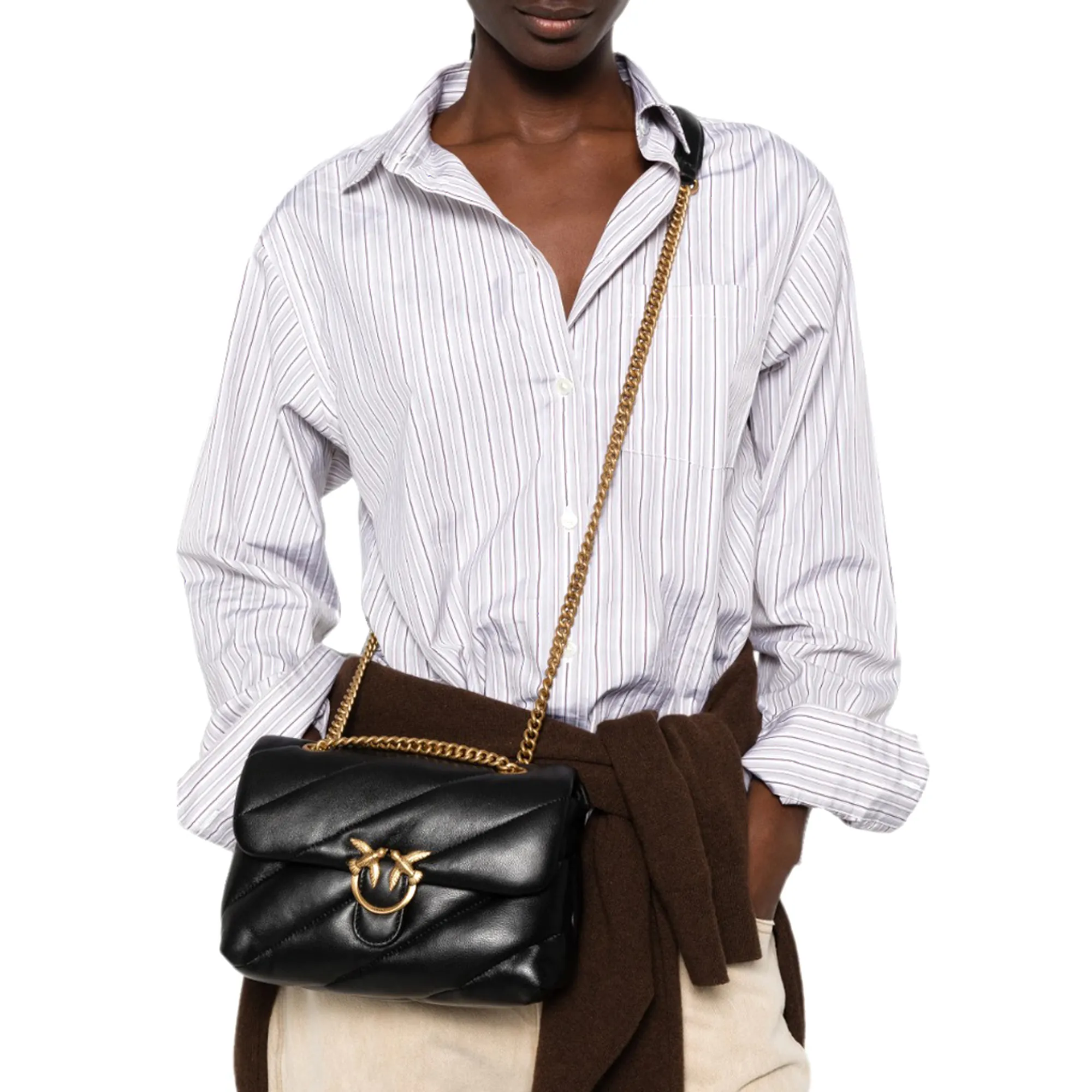 Pinko B'Love Puff Small Bag' Black 107617A0F2 186976