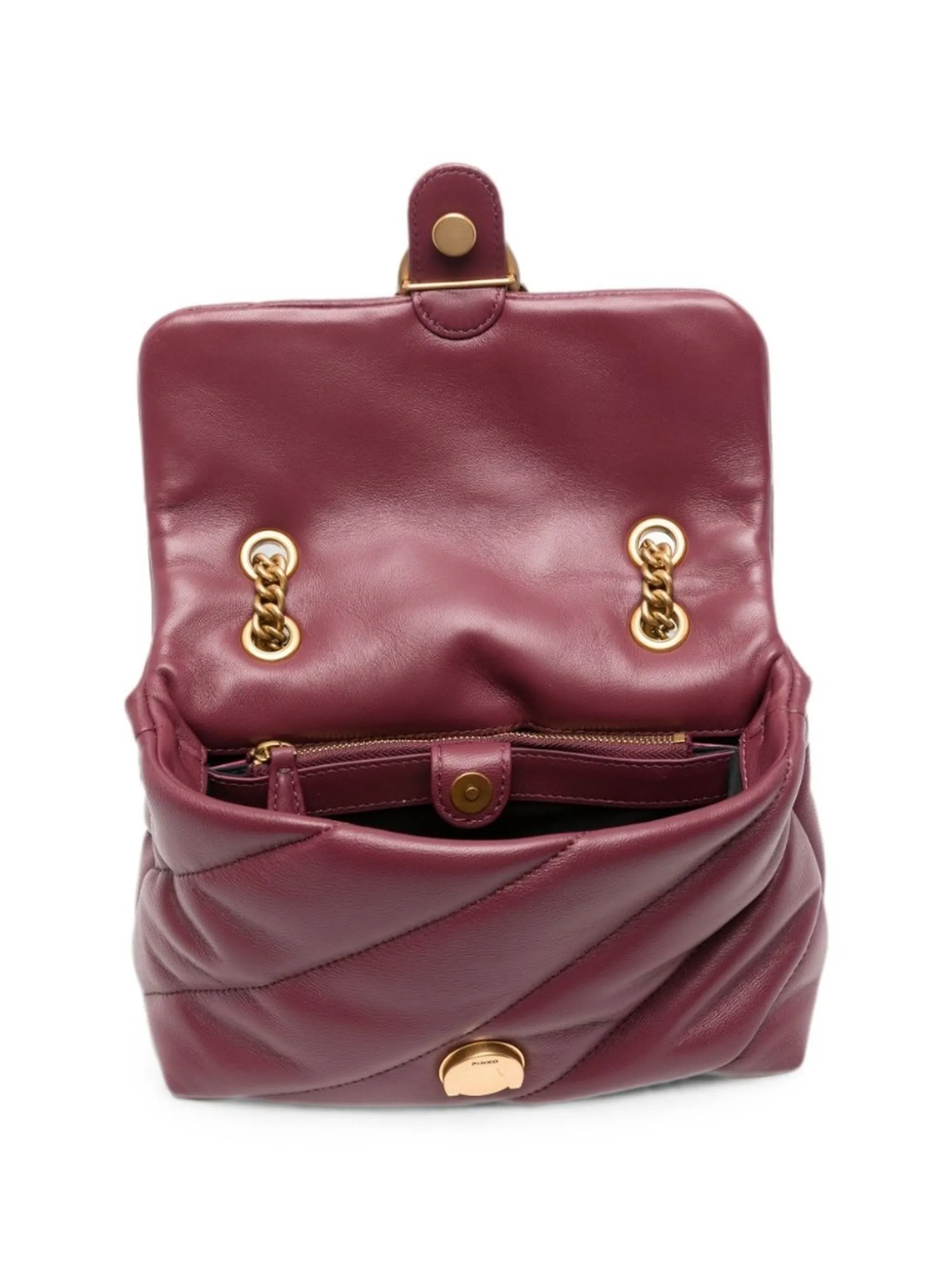 Pinko Borsa Love Puff Mini Small Bordeaux 107617A0F2 185855